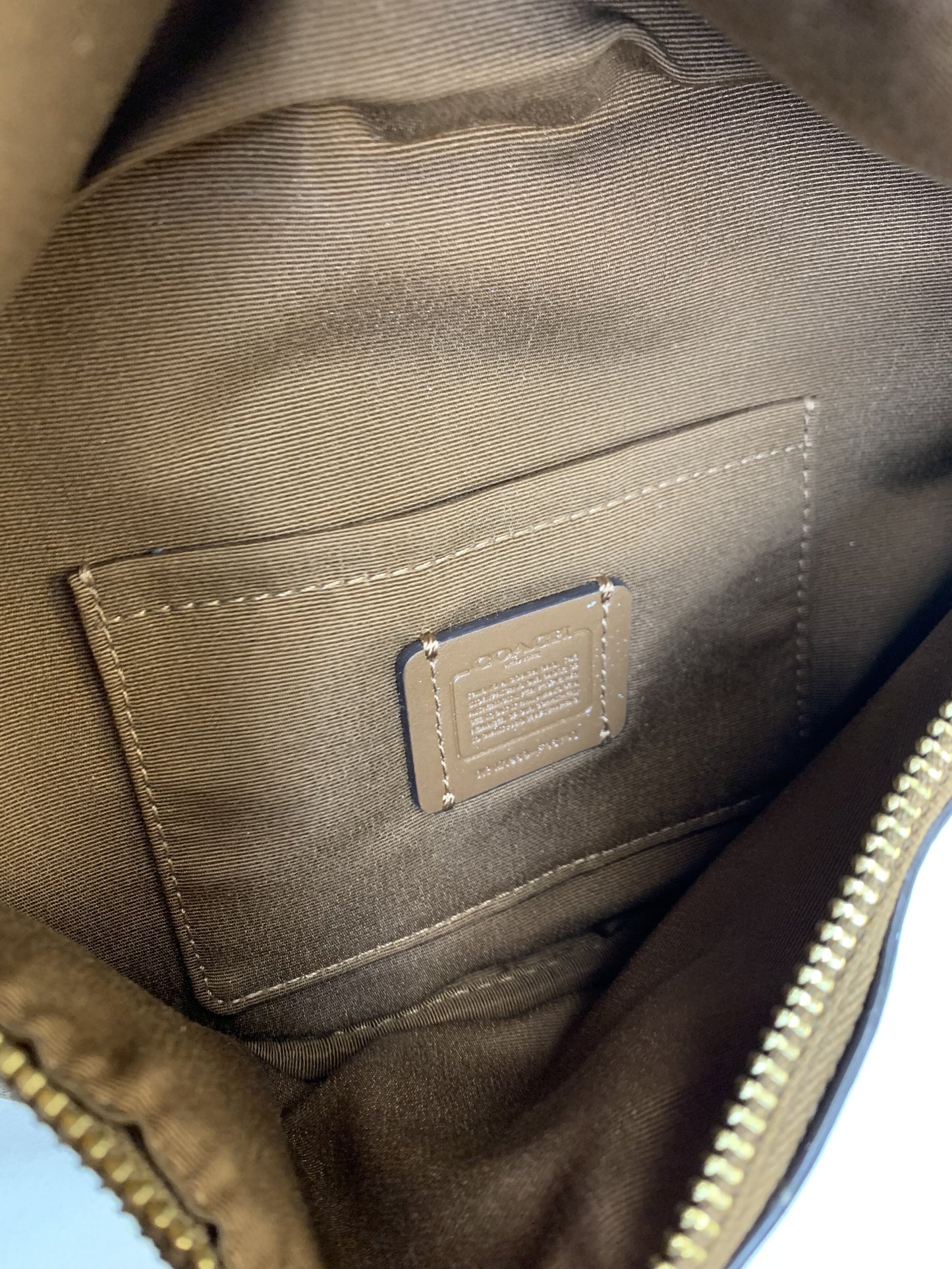 Belt Bag Designer By Coach Size: Medium