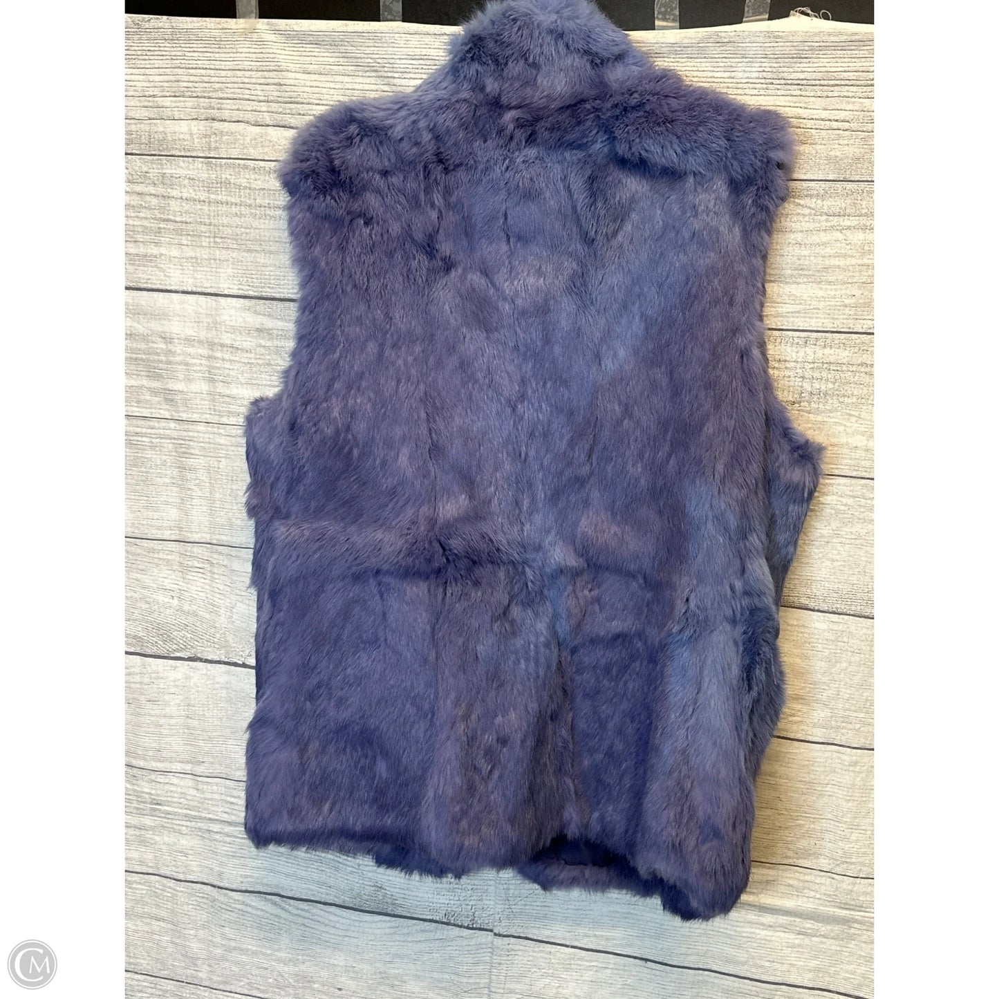 Jacket Faux Fur & Sherpa By Express In Purple, Size: M