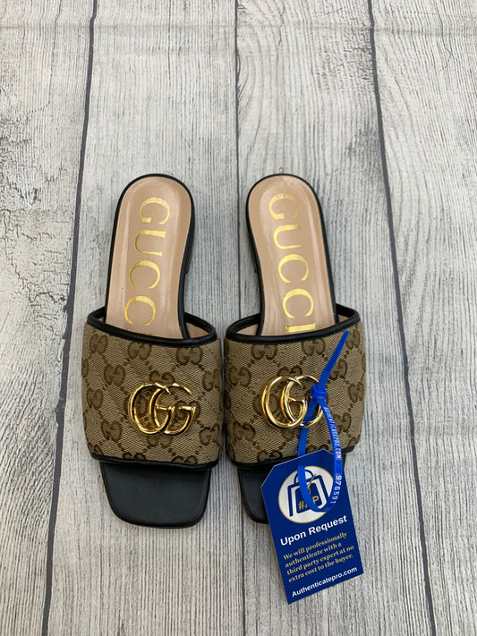 Sandals Flats By Gucci  Size: 5.5