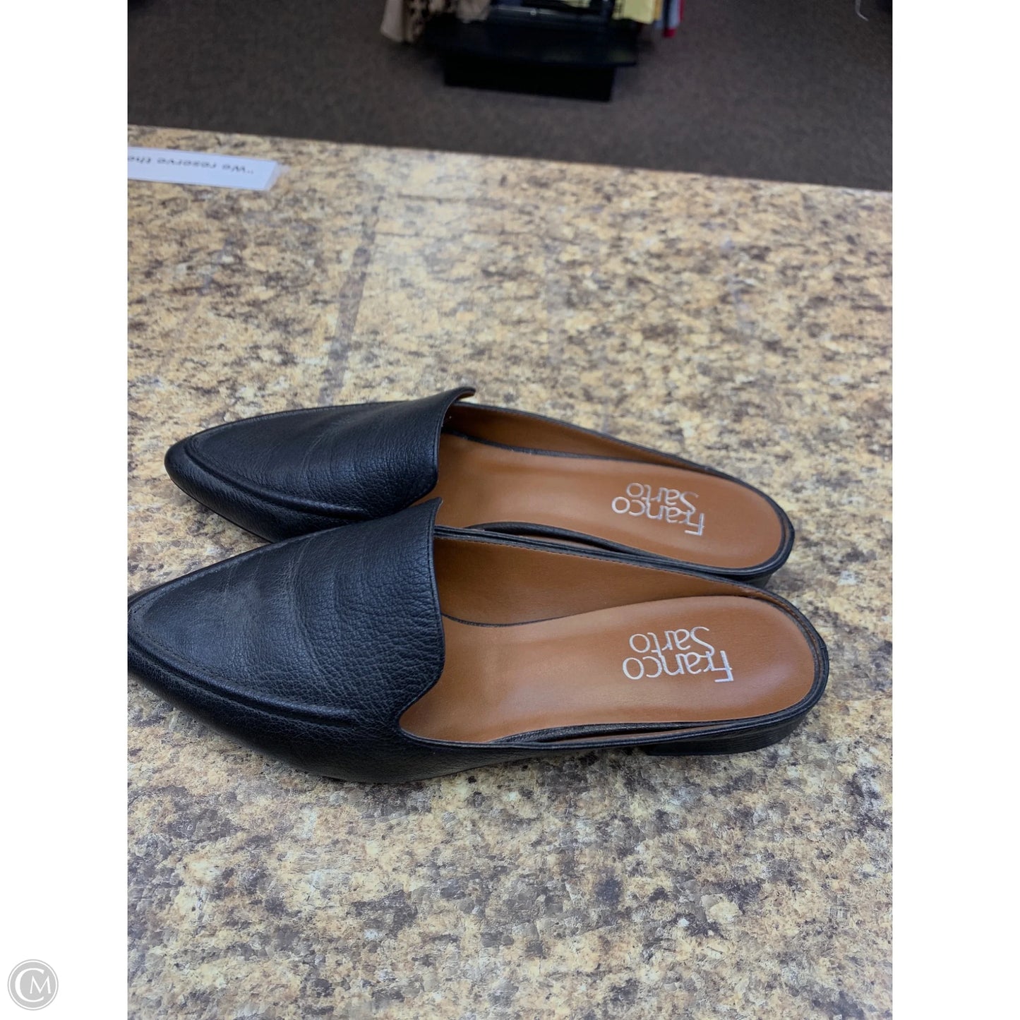 Shoes Flats By Franco Sarto In Black, Size: 9.5
