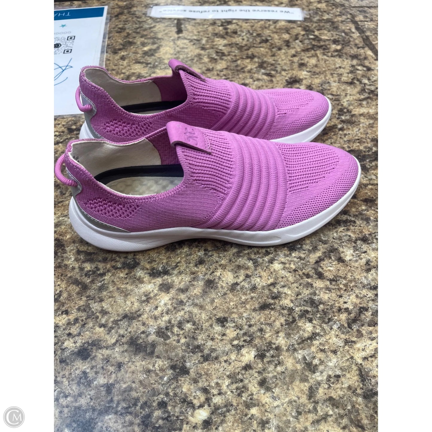 Shoes Athletic By Johnston & Murphy In Pink, Size: 7.5