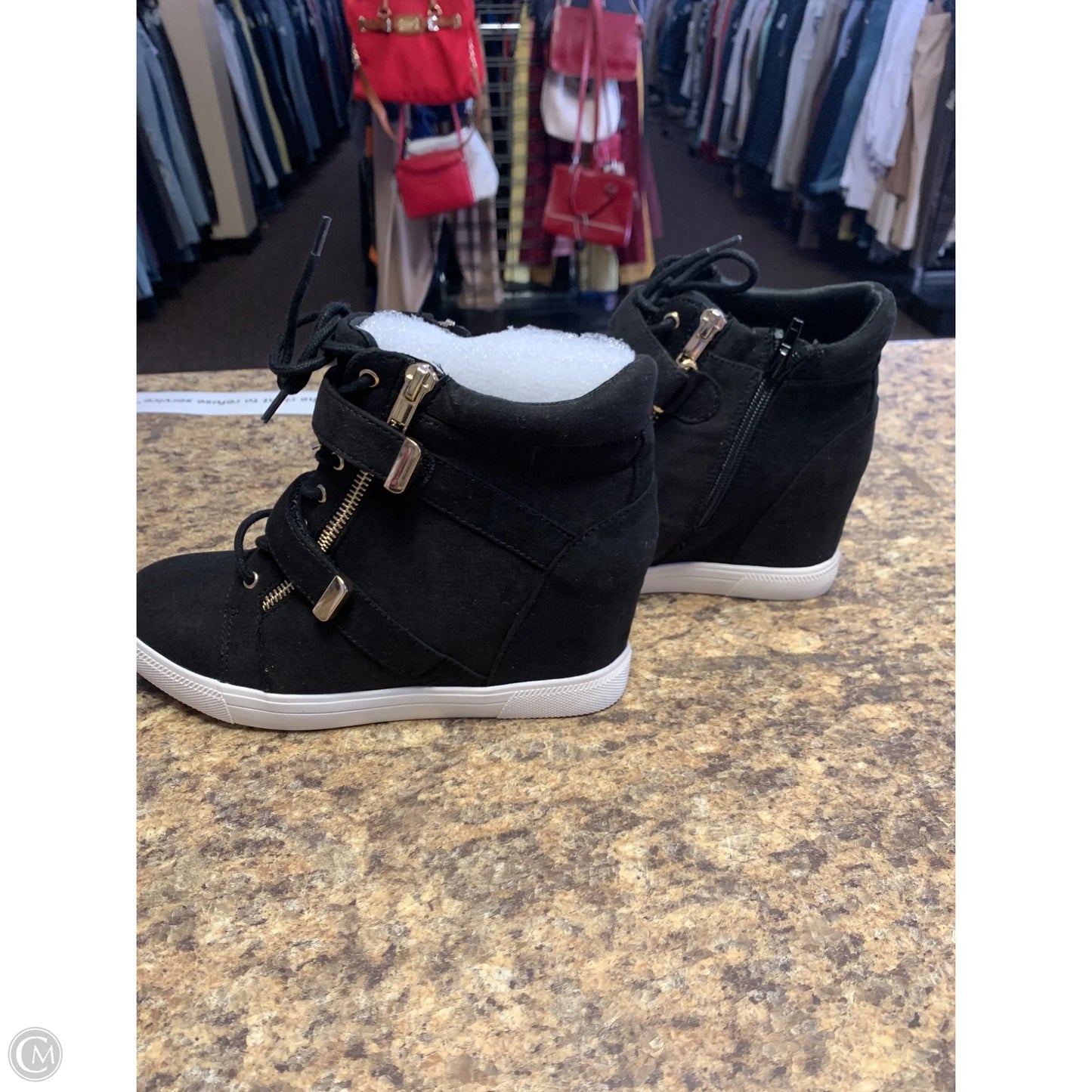 Shoes Sneakers Platform By Inc In Black, Size: 8.5