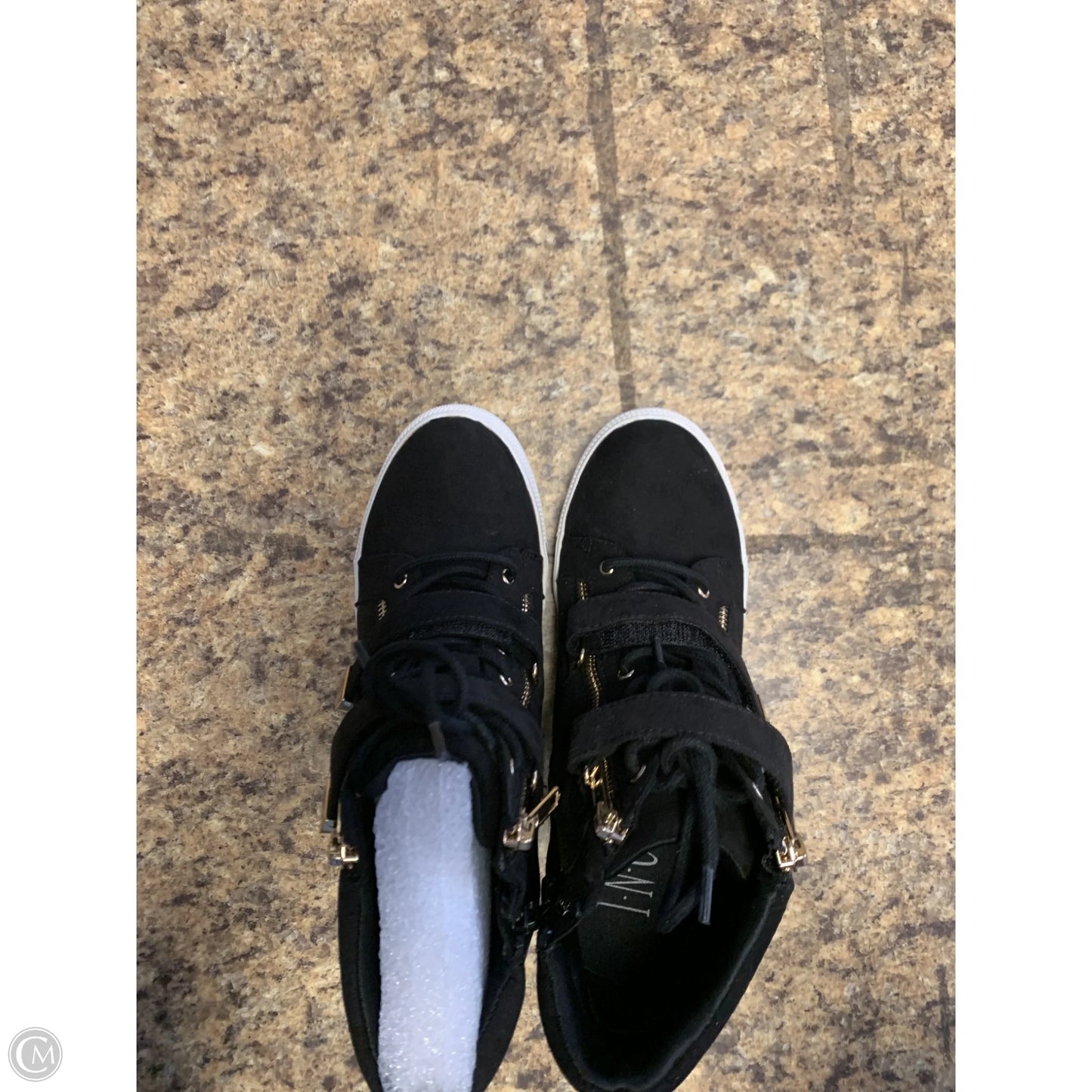 Shoes Sneakers Platform By Inc In Black, Size: 8.5