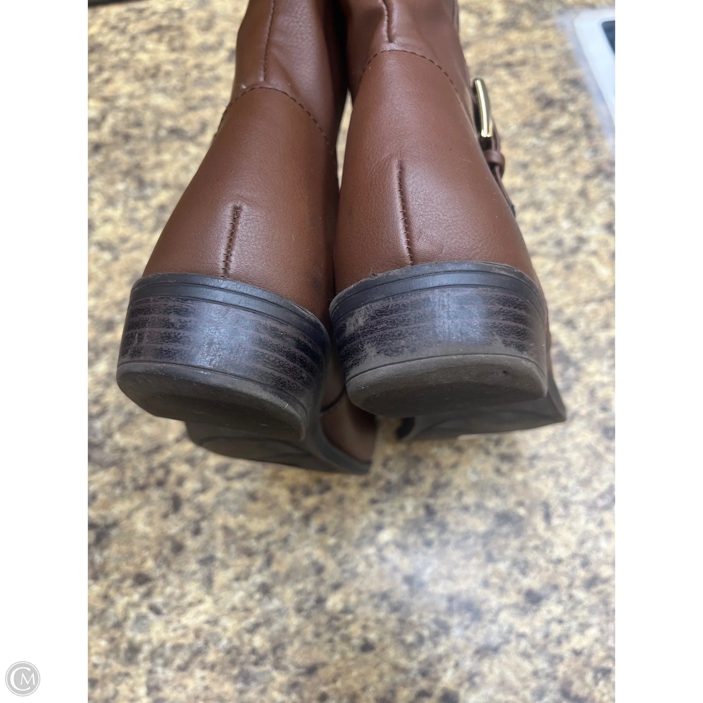 Boots Knee Flats By Karen Scott In Brown, Size: 8.5
