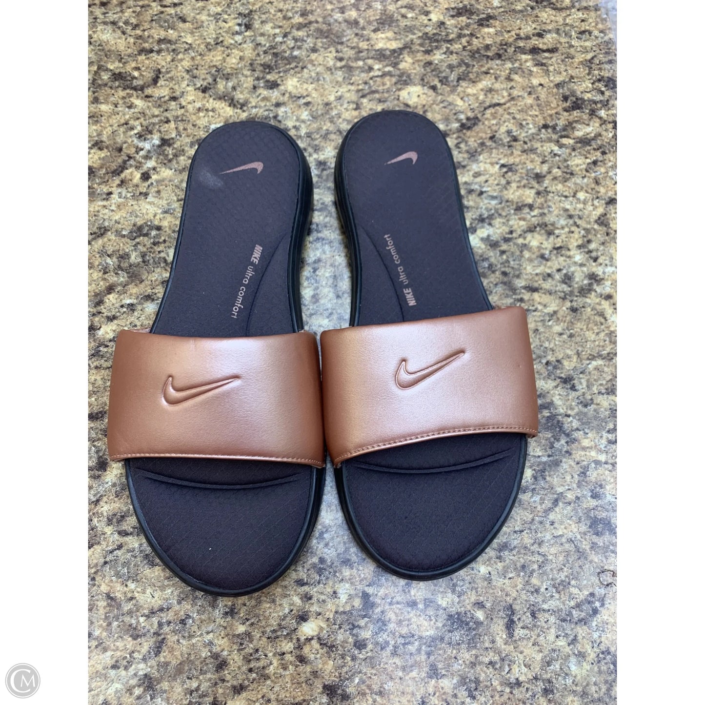 Shoes Flats By Nike In Rose Gold, Size: 10