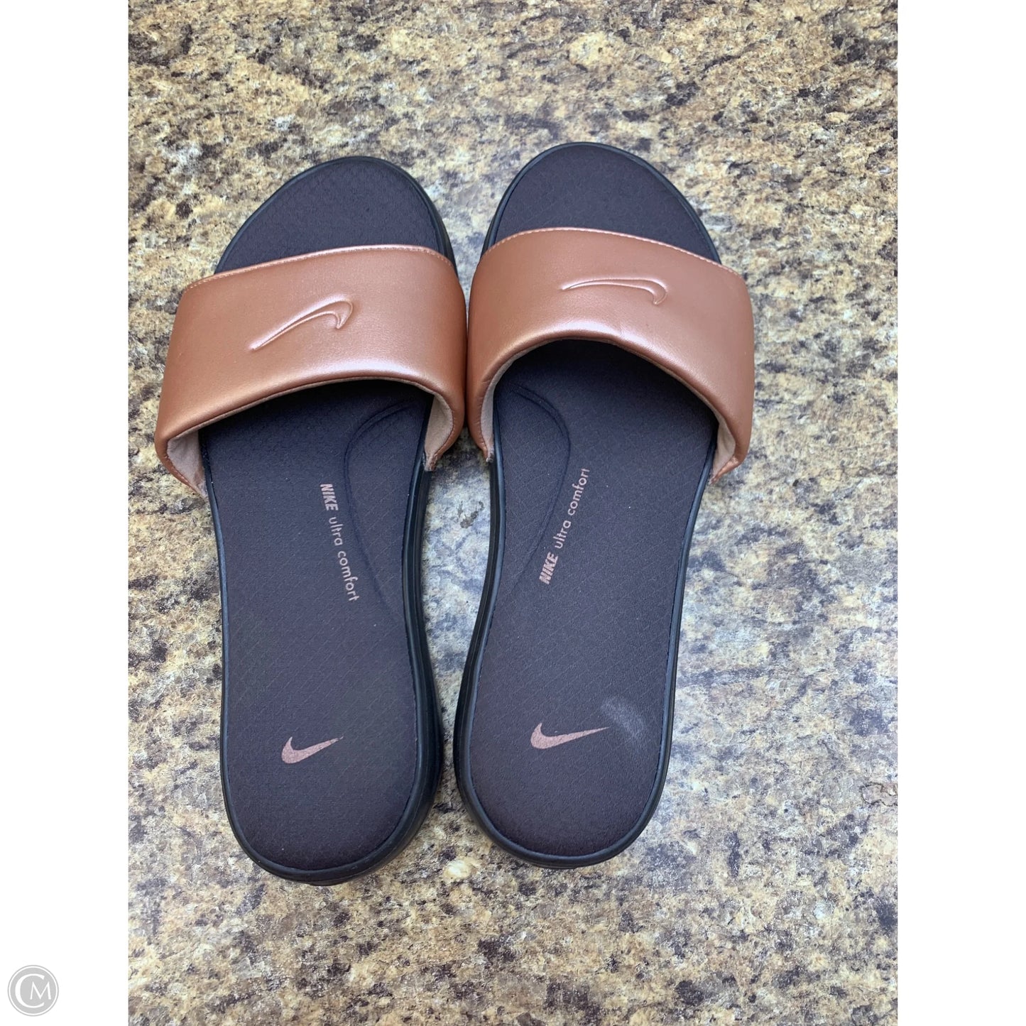 Shoes Flats By Nike In Rose Gold, Size: 10