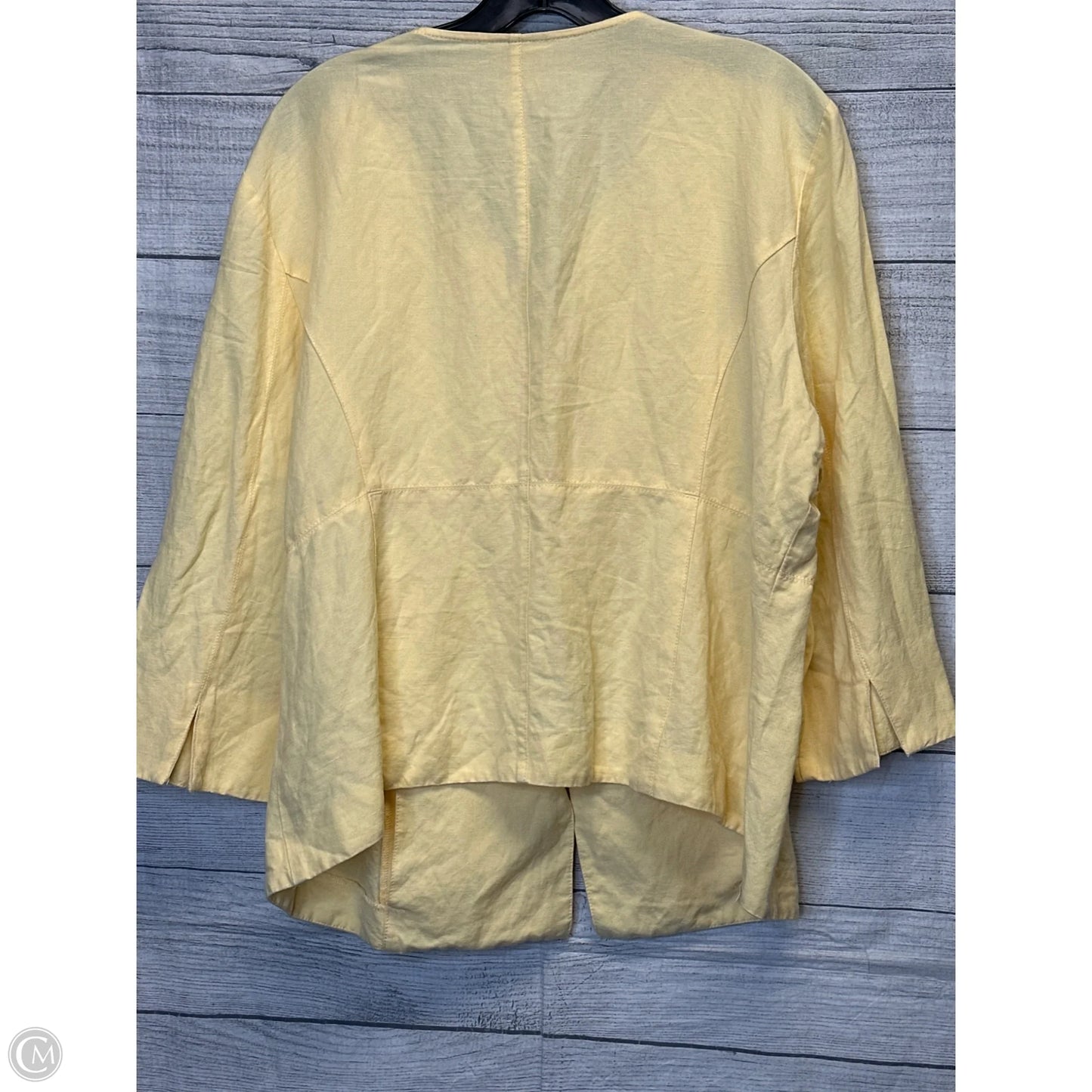 Blazer By Ruby Rd In Yellow, Size: 18