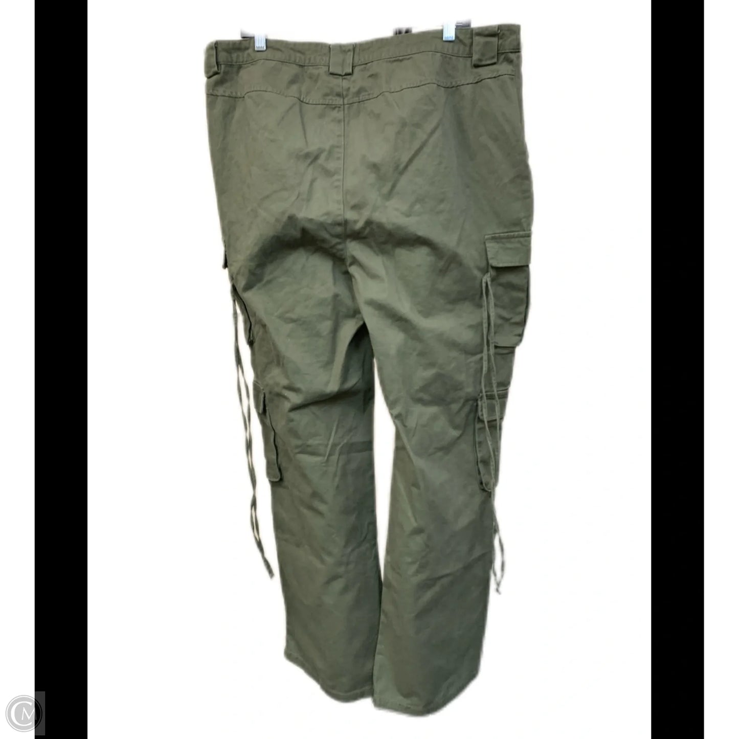 Pants Wide Leg By Fashion Nova In Green, Size: 1x