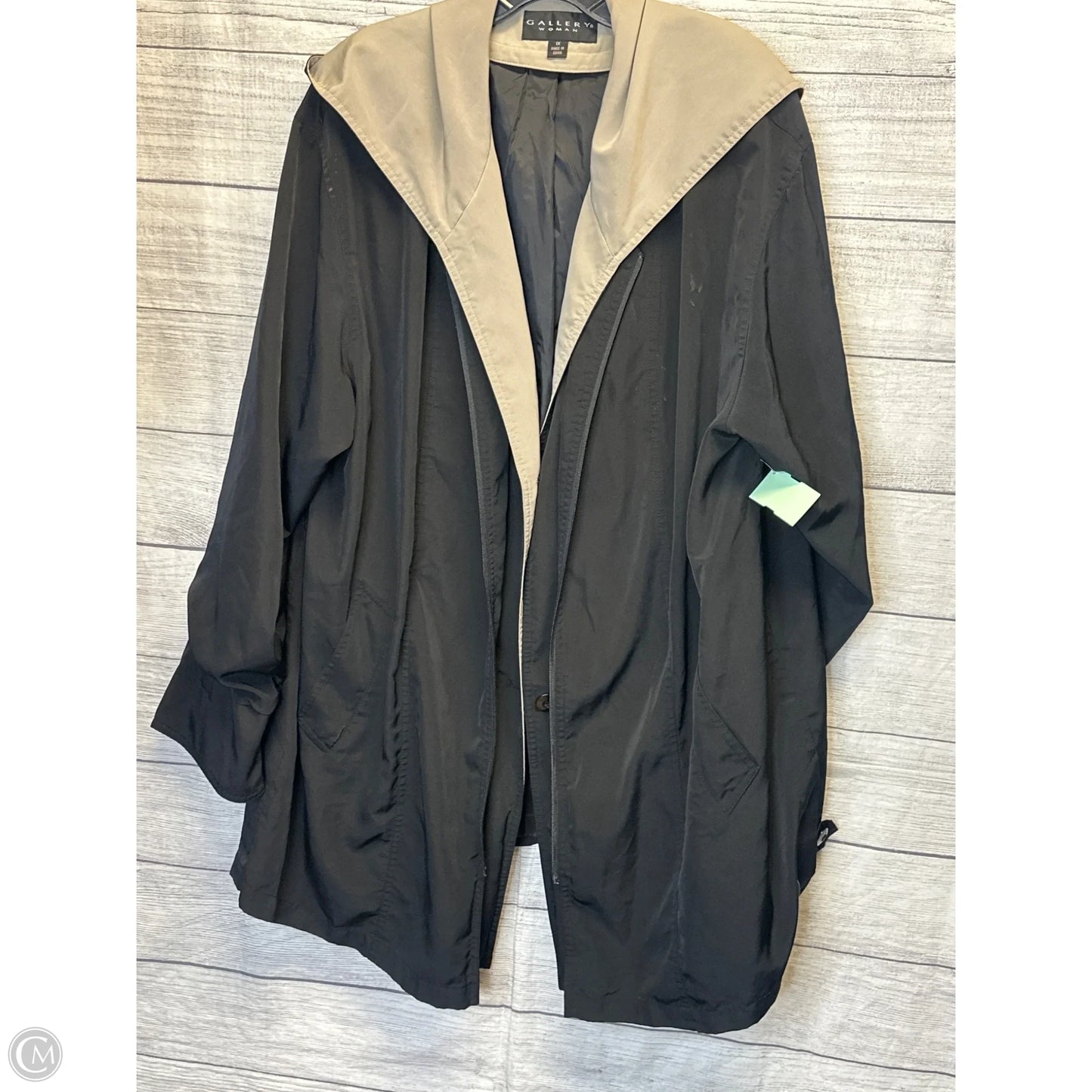 Coat Other By Gallery In Black, Size: 1x