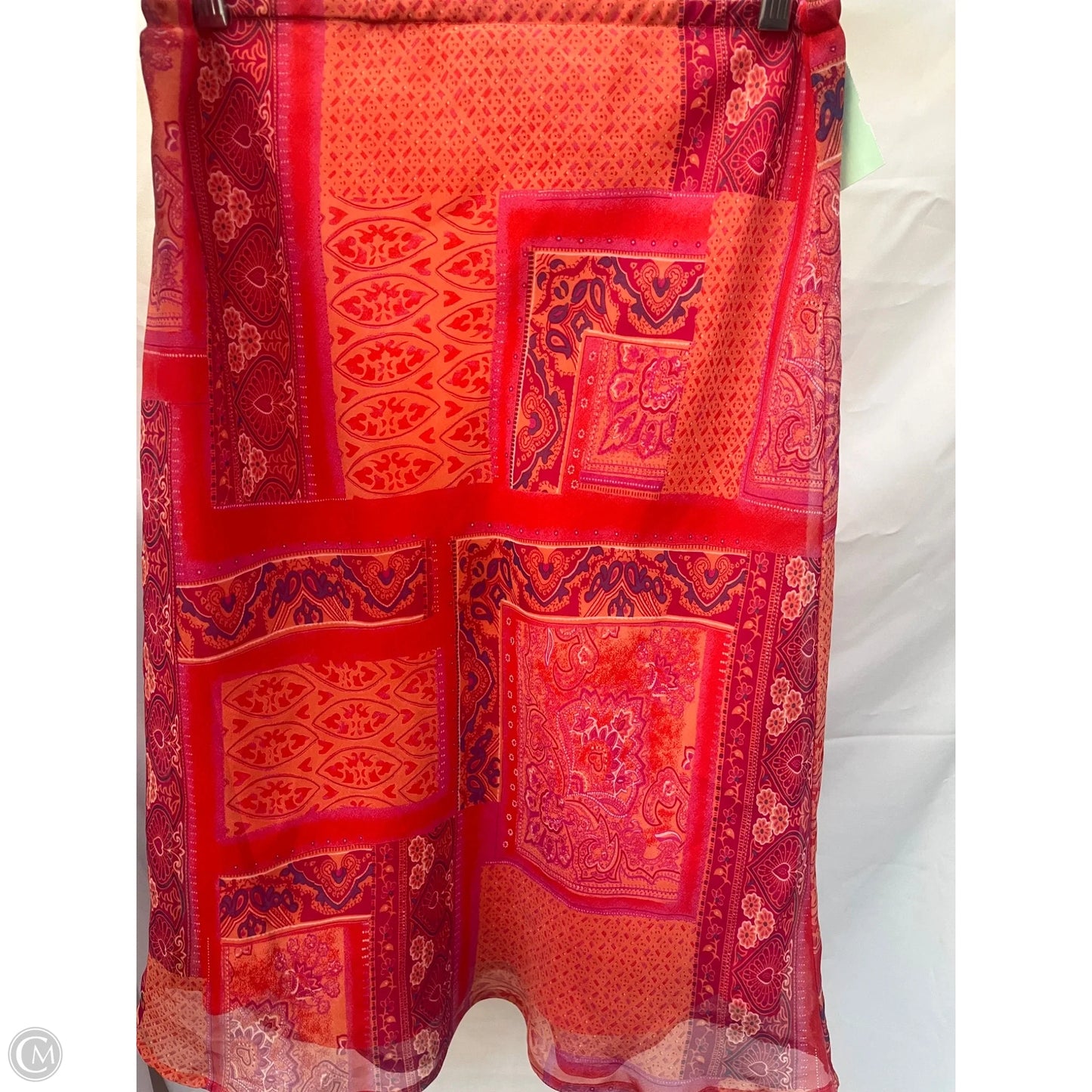 Skirt Midi By Cmf In Red, Size: S