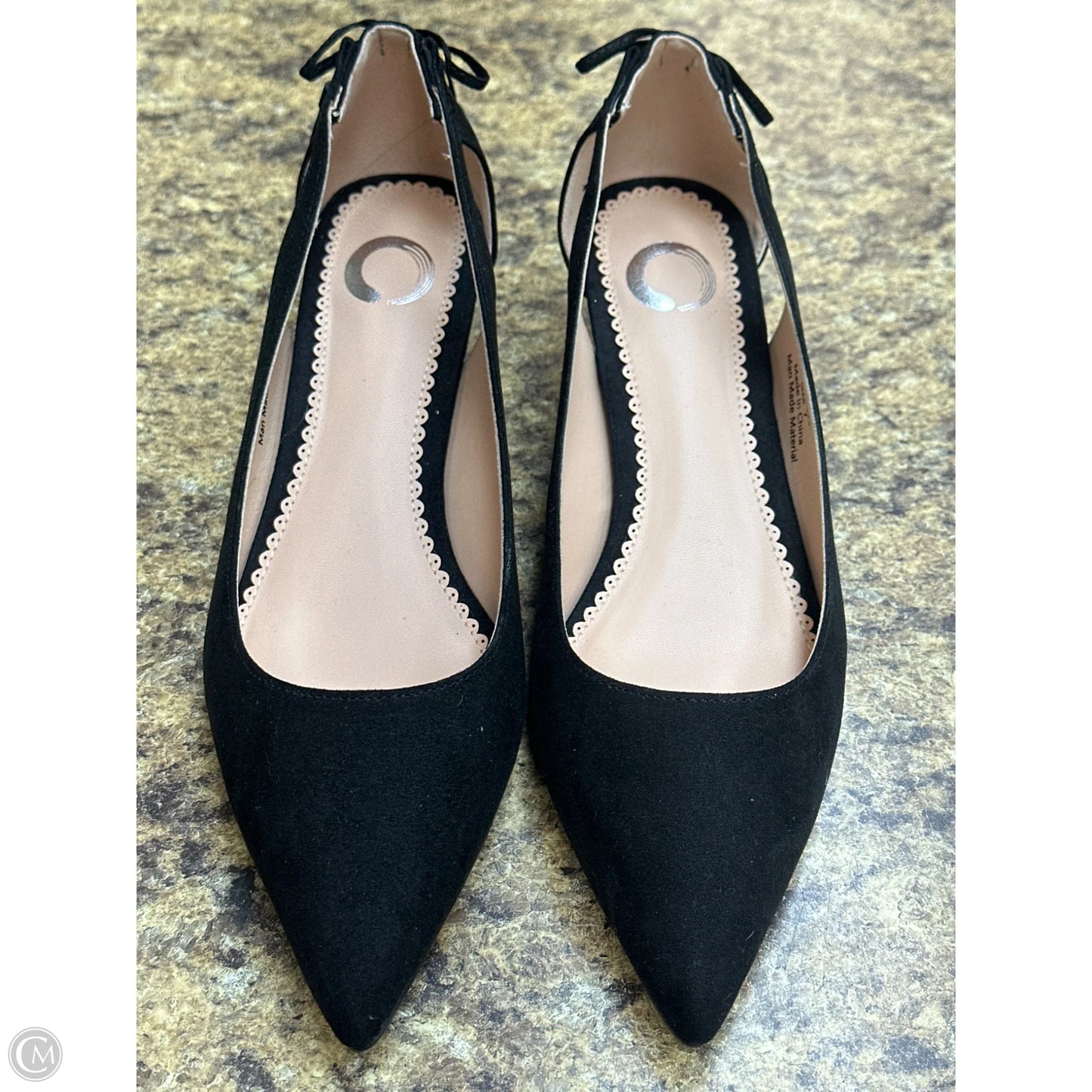 Shoes Heels Kitten By Cmf In Black, Size: 7
