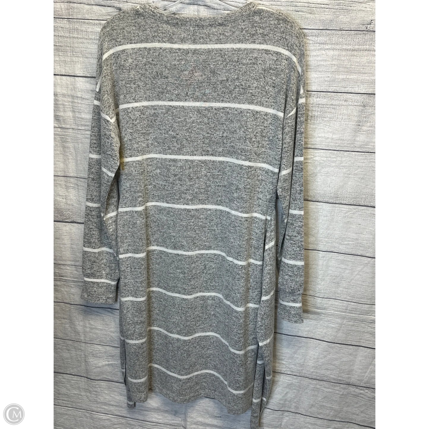 Dress Casual Maxi By Cmf In Grey, Size: M