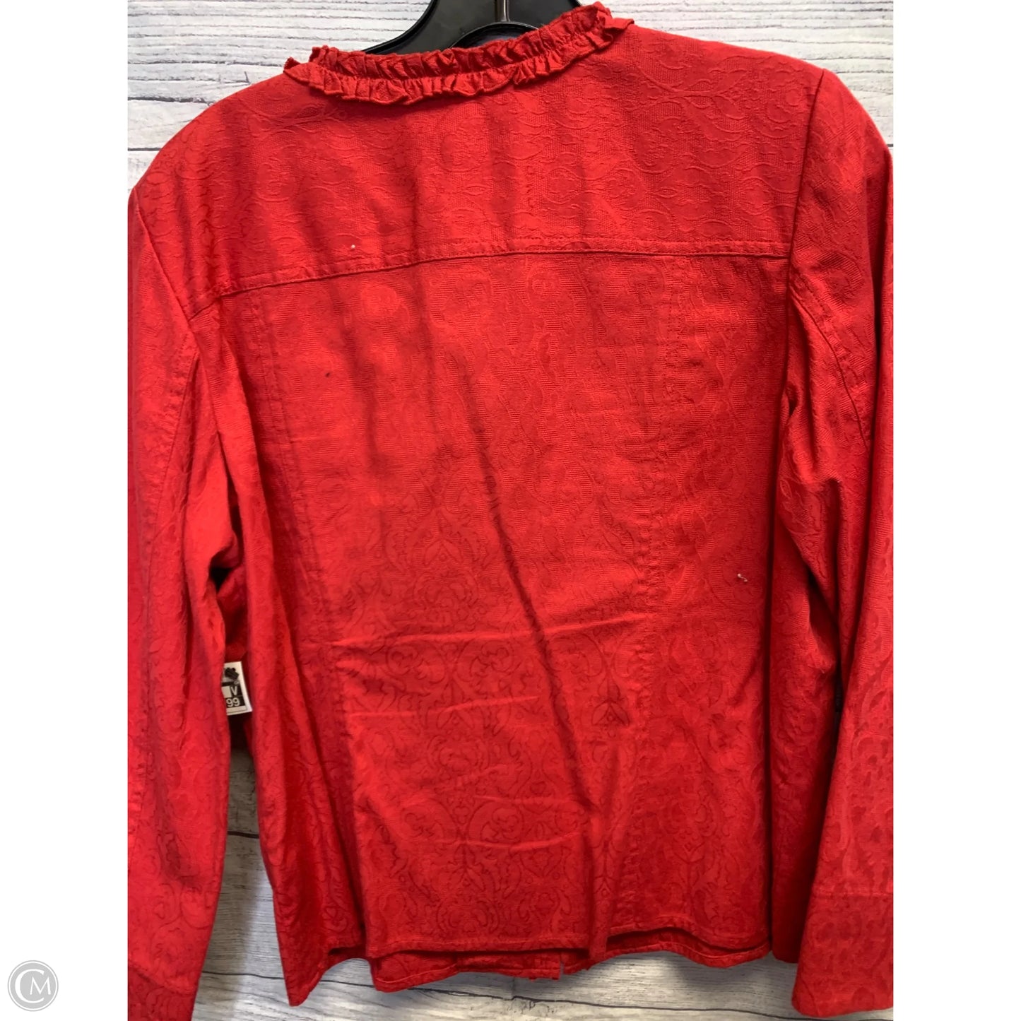 Jacket Other By Coldwater Creek In Red, Size: Mp