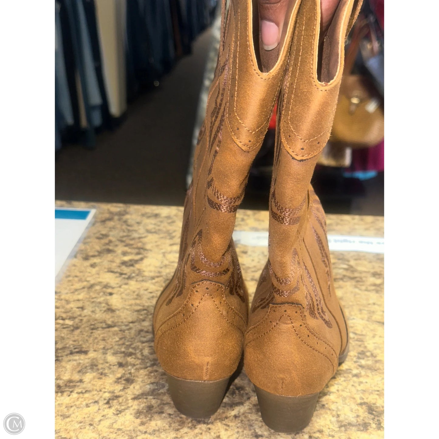 Boots Western By Sugar In Brown, Size: 6.5