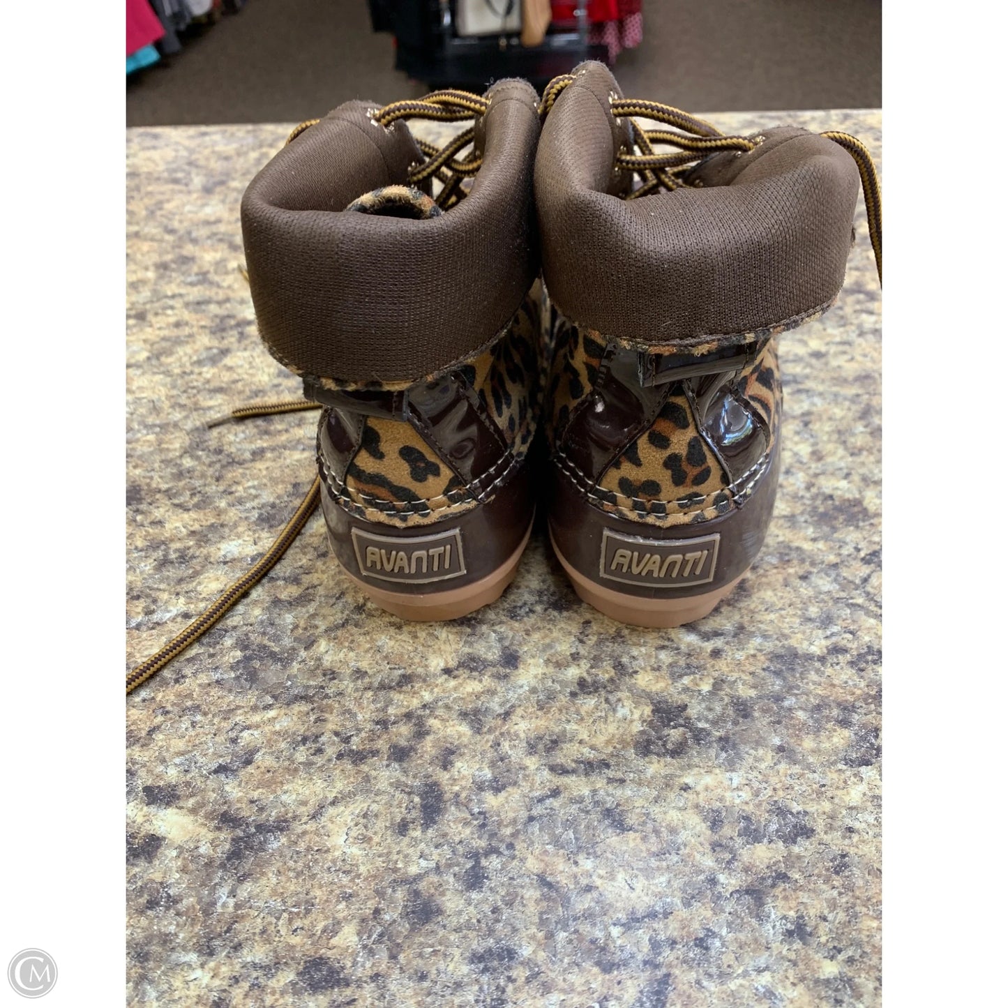 Boots Rain By Cmf In Animal Print, Size: 10