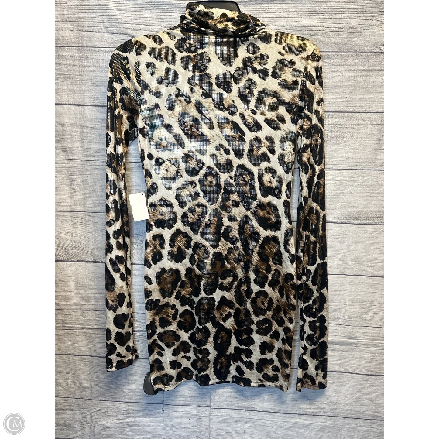 Dress Casual Midi By Clothes Mentor In Animal Print, Size: S