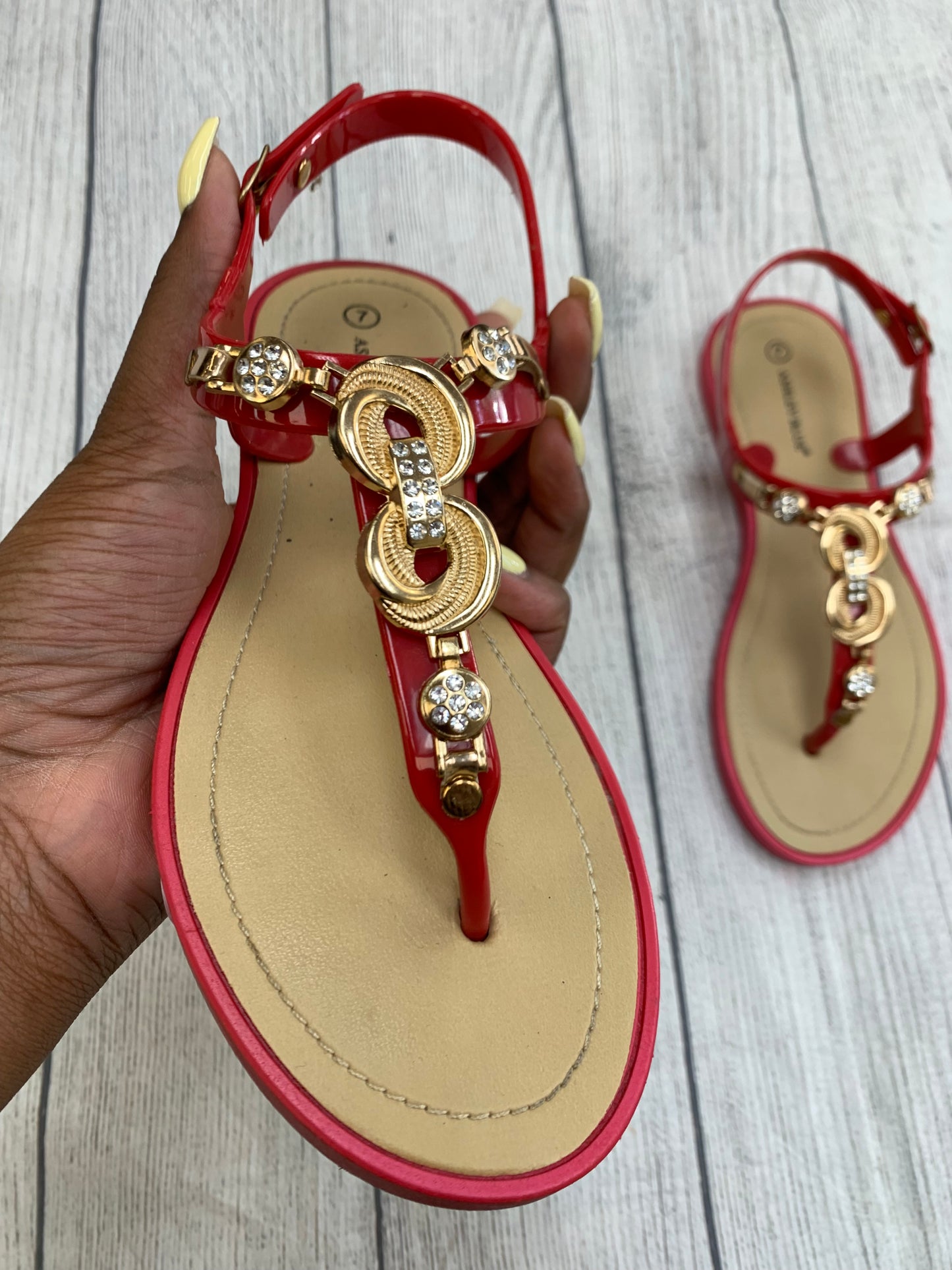 Sandals Flats By Clothes Mentor  Size: 7