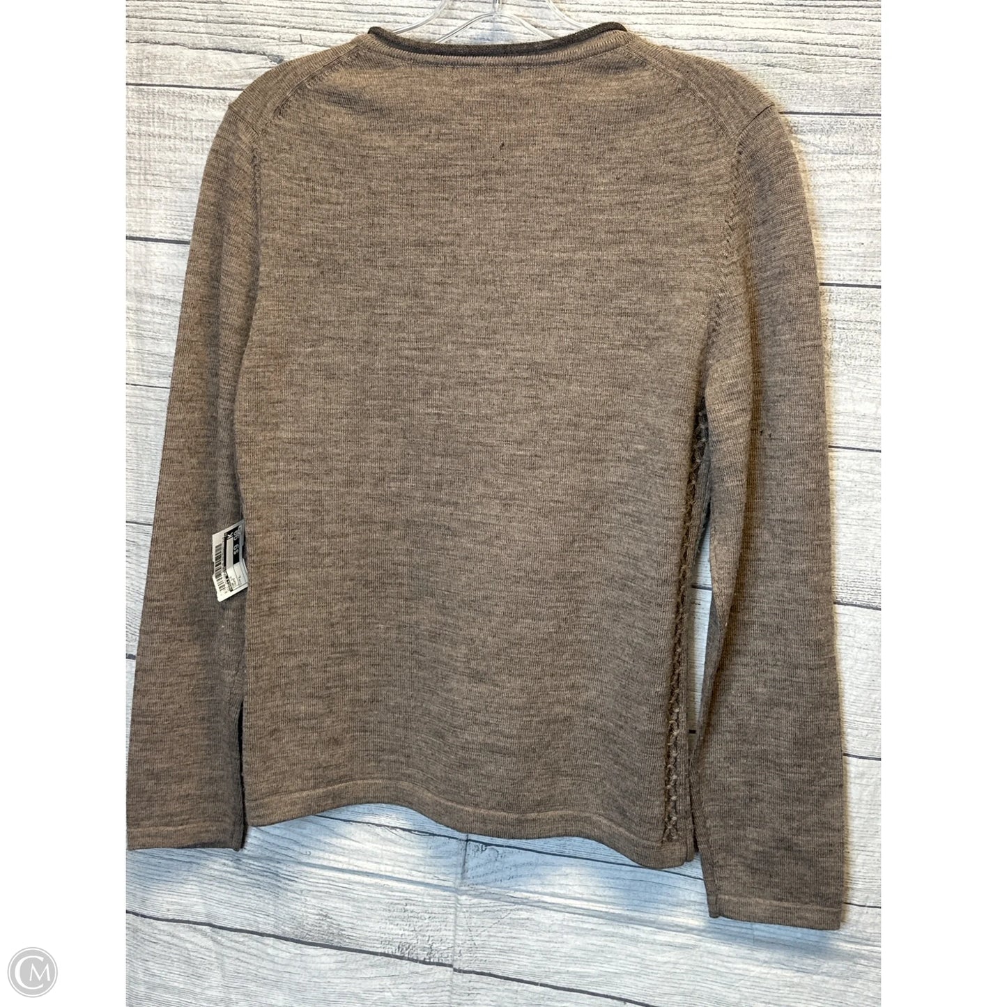 Top Long Sleeve By Willi Smith In Taupe, Size: L