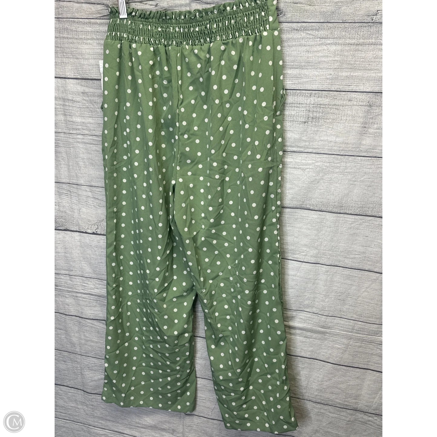 Pants Lounge By Shein In Polkadot Pattern, Size: M