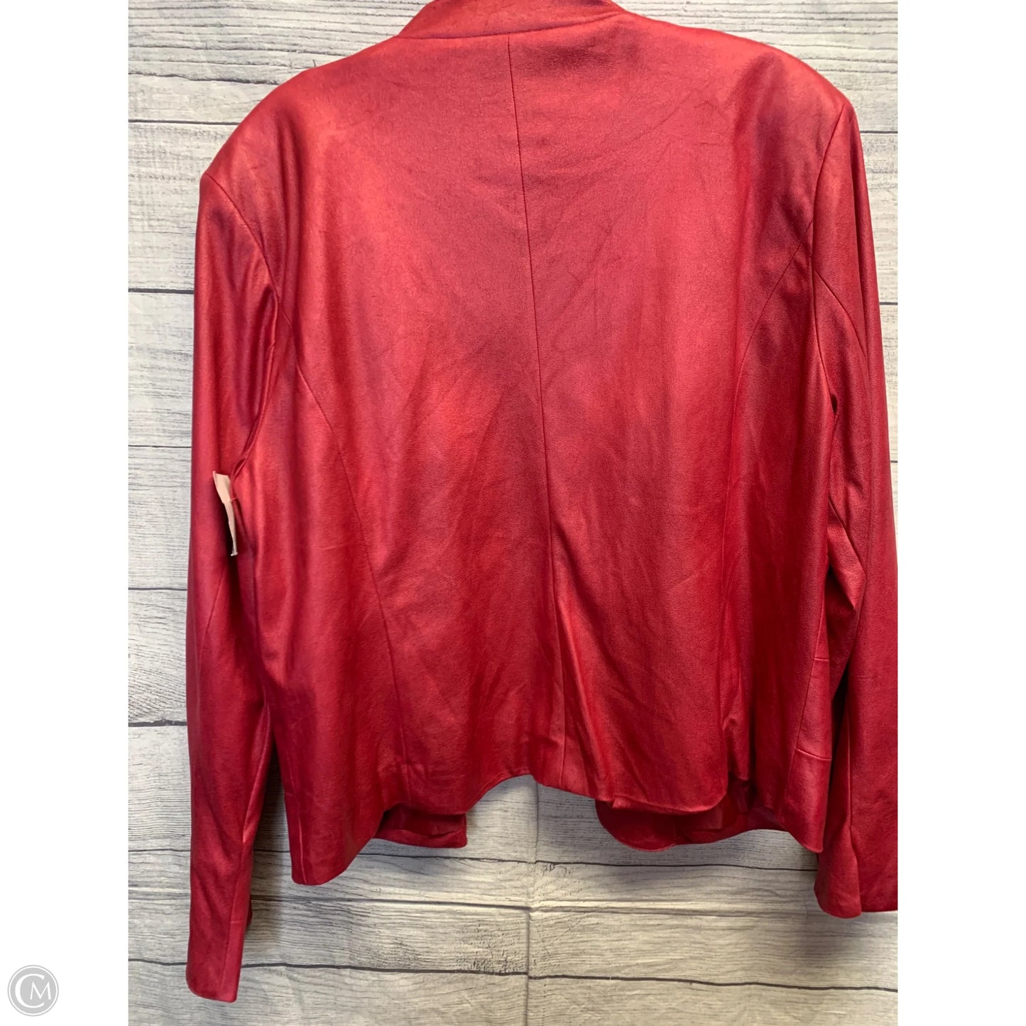 Blazer By Clothes Mentor In Pink, Size: M