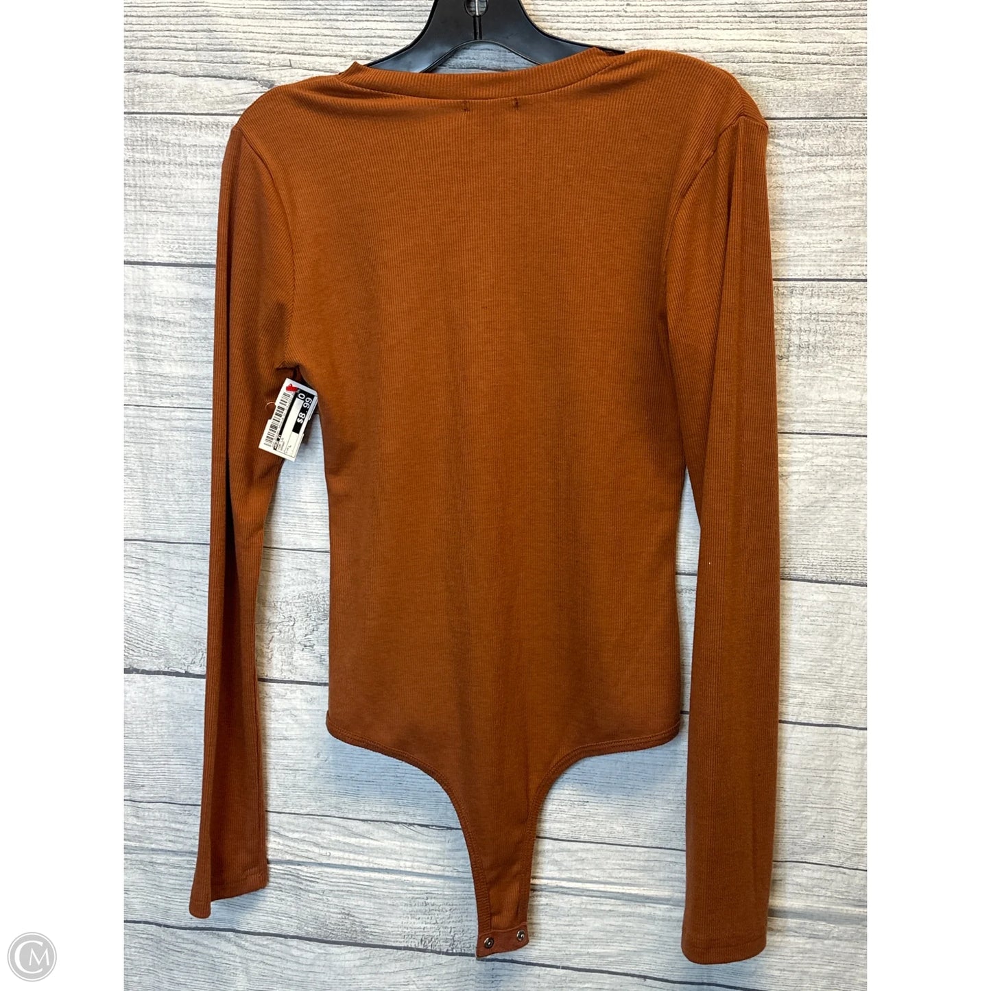 Top Long Sleeve By Rue 21 In Brown, Size: L