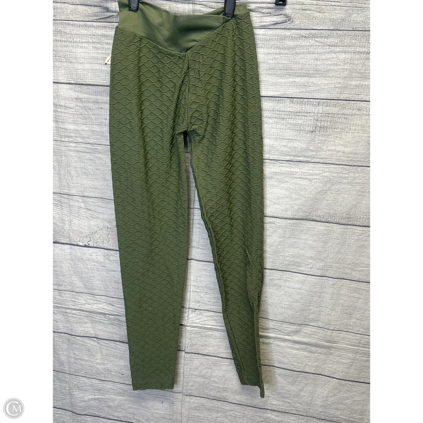 Athletic Leggings By Clothes Mentor In Green, Size: S