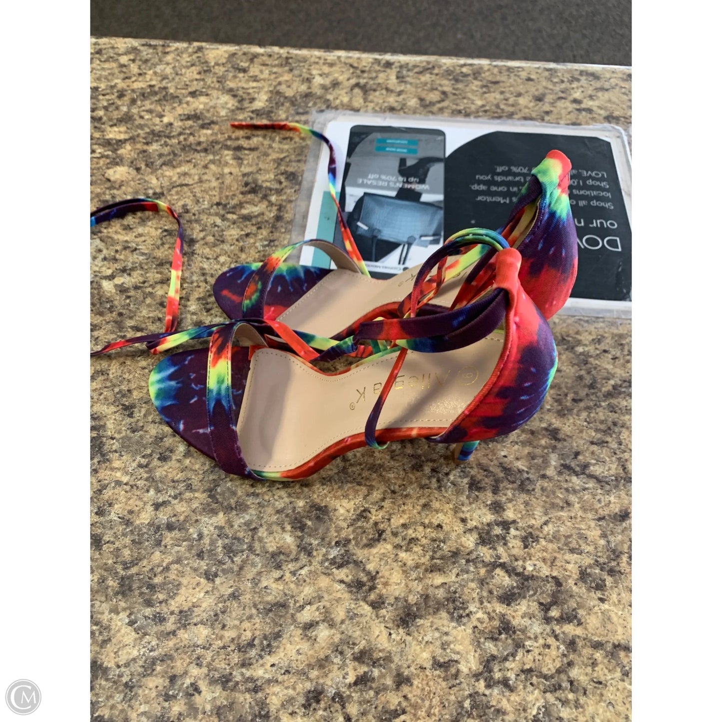 Shoes Heels Stiletto By Allegra K In Multi-colored, Size: 9