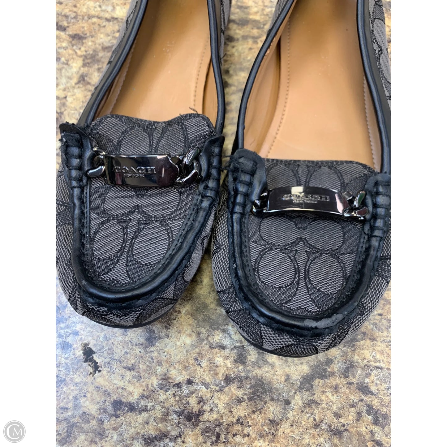 Shoes Designer By Coach In Grey, Size: 6