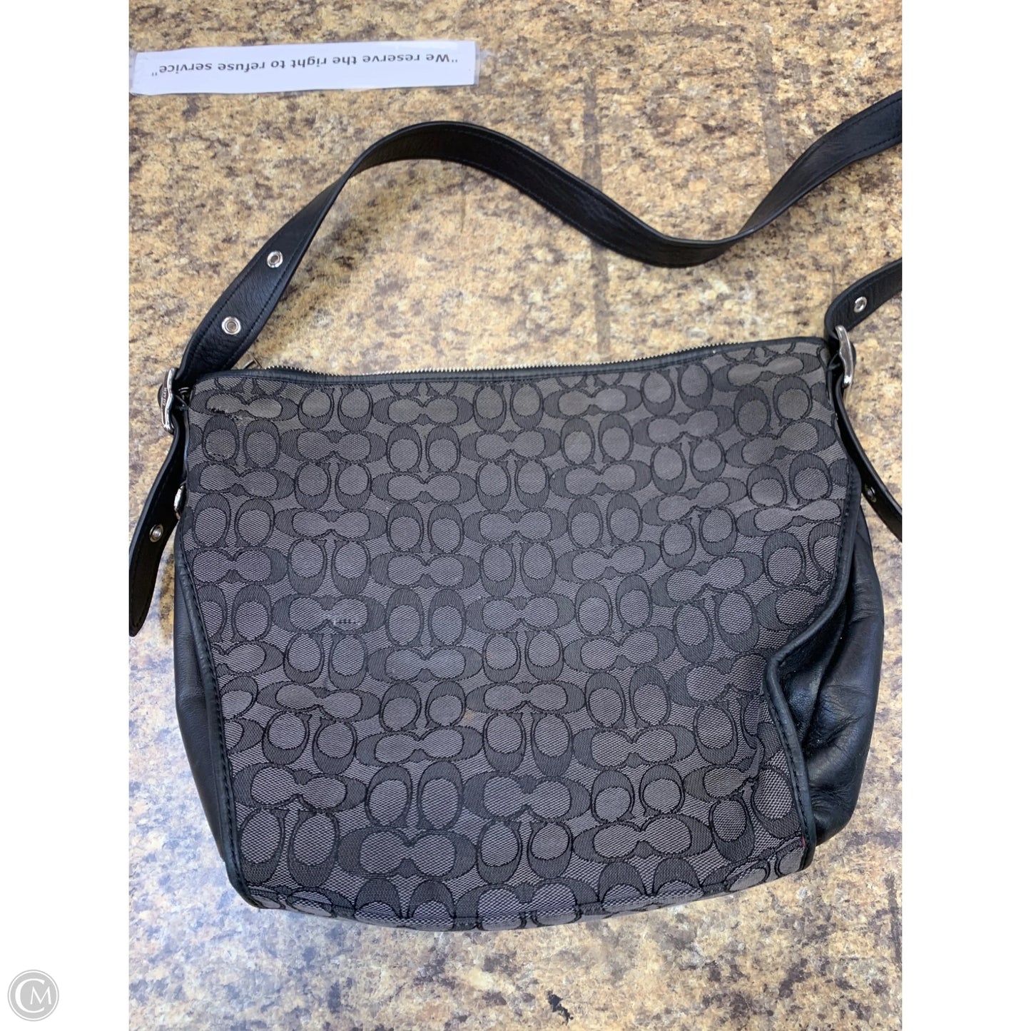 Handbag Designer By Coach, Size: Large