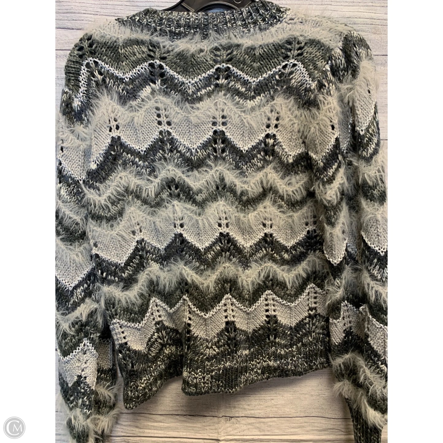 Sweater By Allison In Grey, Size: Xs
