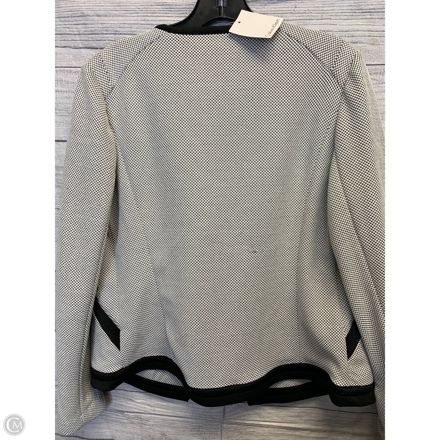 Blazer By Calvin Klein In Black & White, Size: M