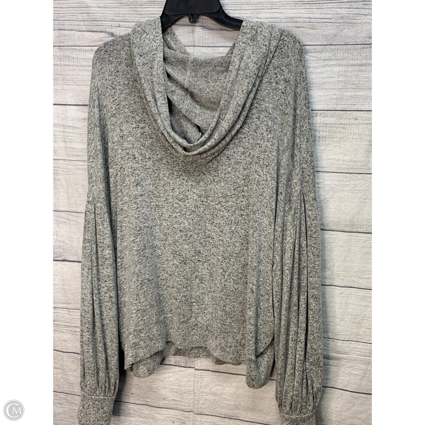 Sweatshirt Hoodie By Express In Grey, Size: Xl