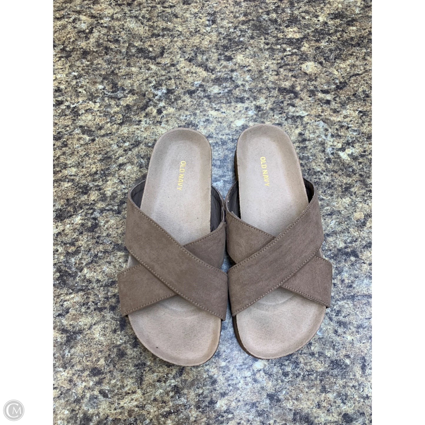 Sandals Flats By Old Navy In Brown, Size: 7