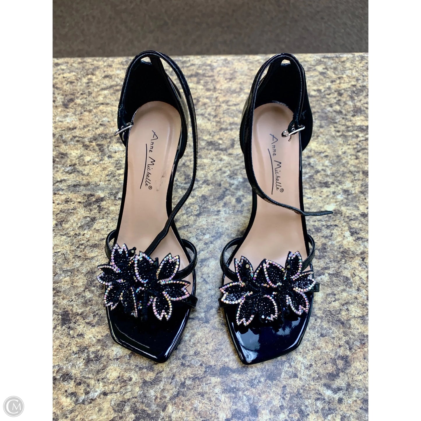Shoes Heels Stiletto By Anne Michelle In Black, Size: 6