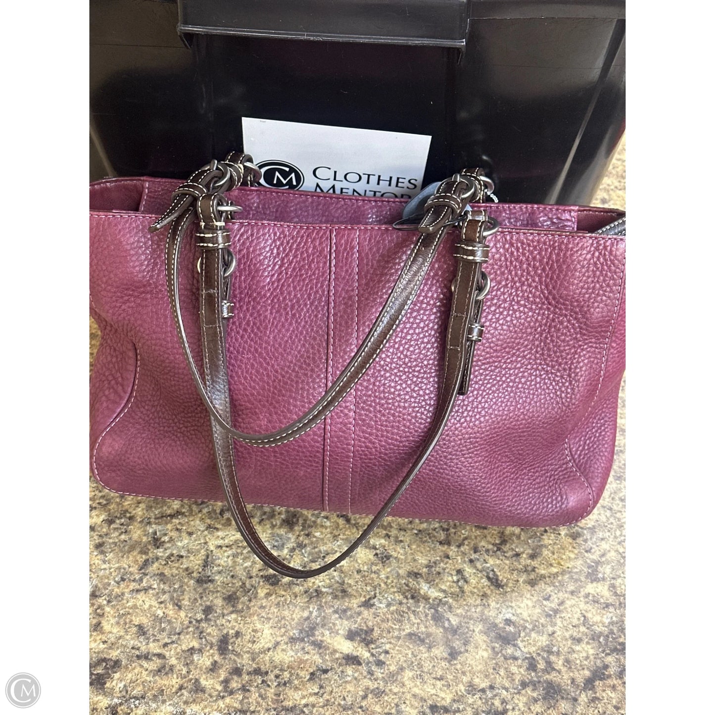 Handbag Designer By Coach, Size: Large