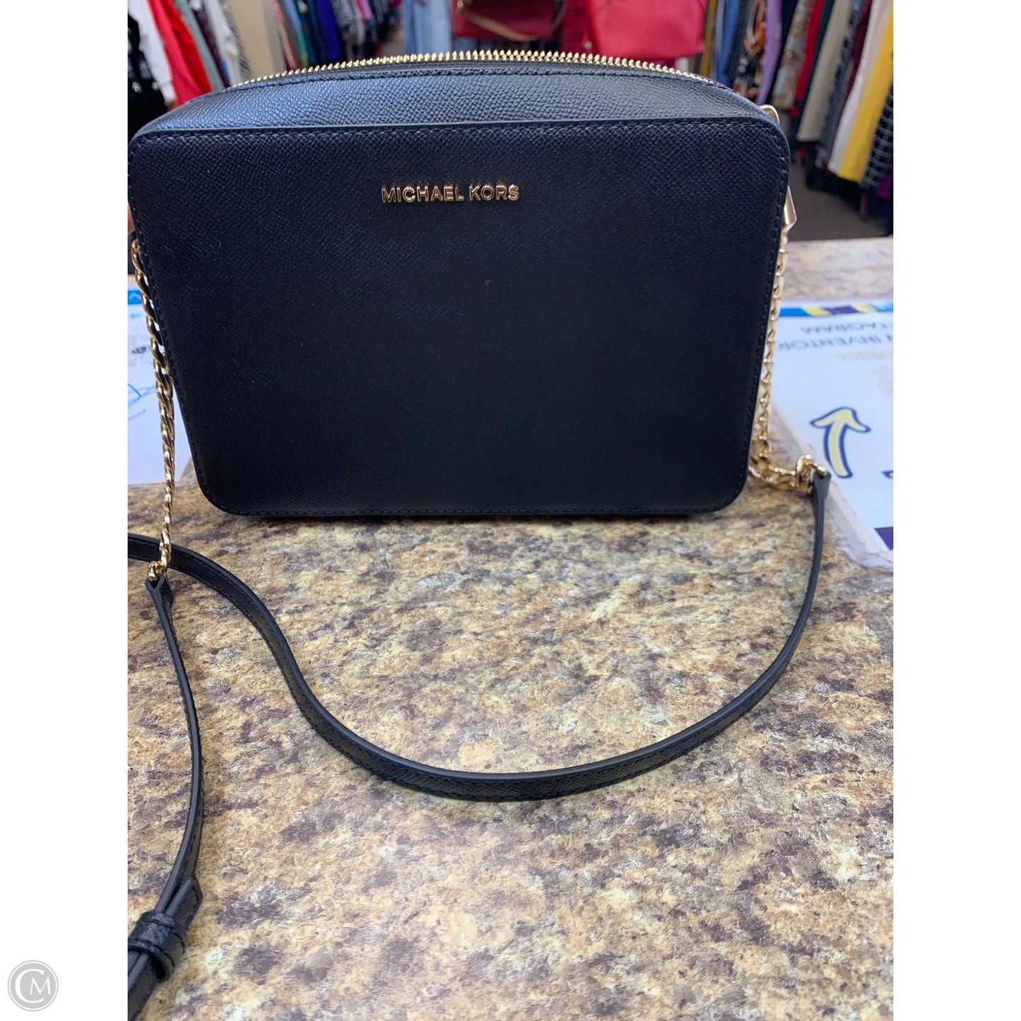 Handbag Designer By Michael Kors, Size: Medium
