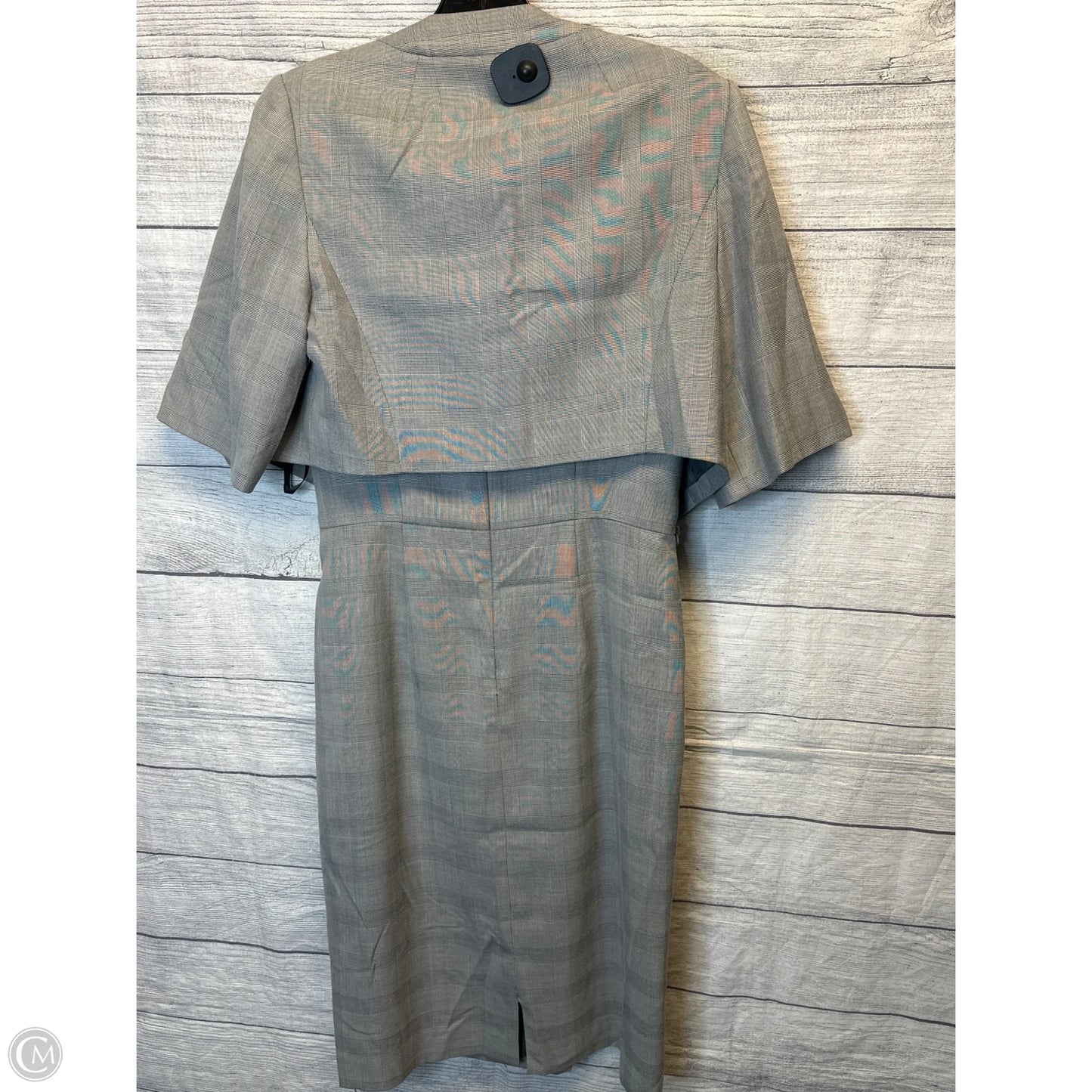 Dress Set 2pc By Calvin Klein In Grey, Size: 8