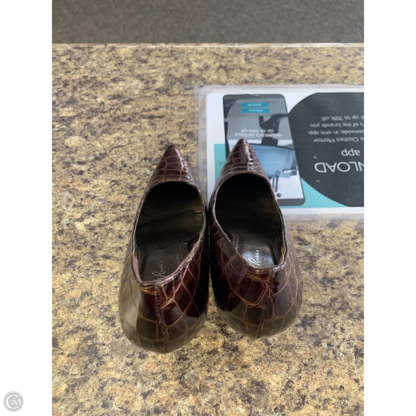 Shoes Heels Stiletto By Charlotte Russe In Brown, Size: 8