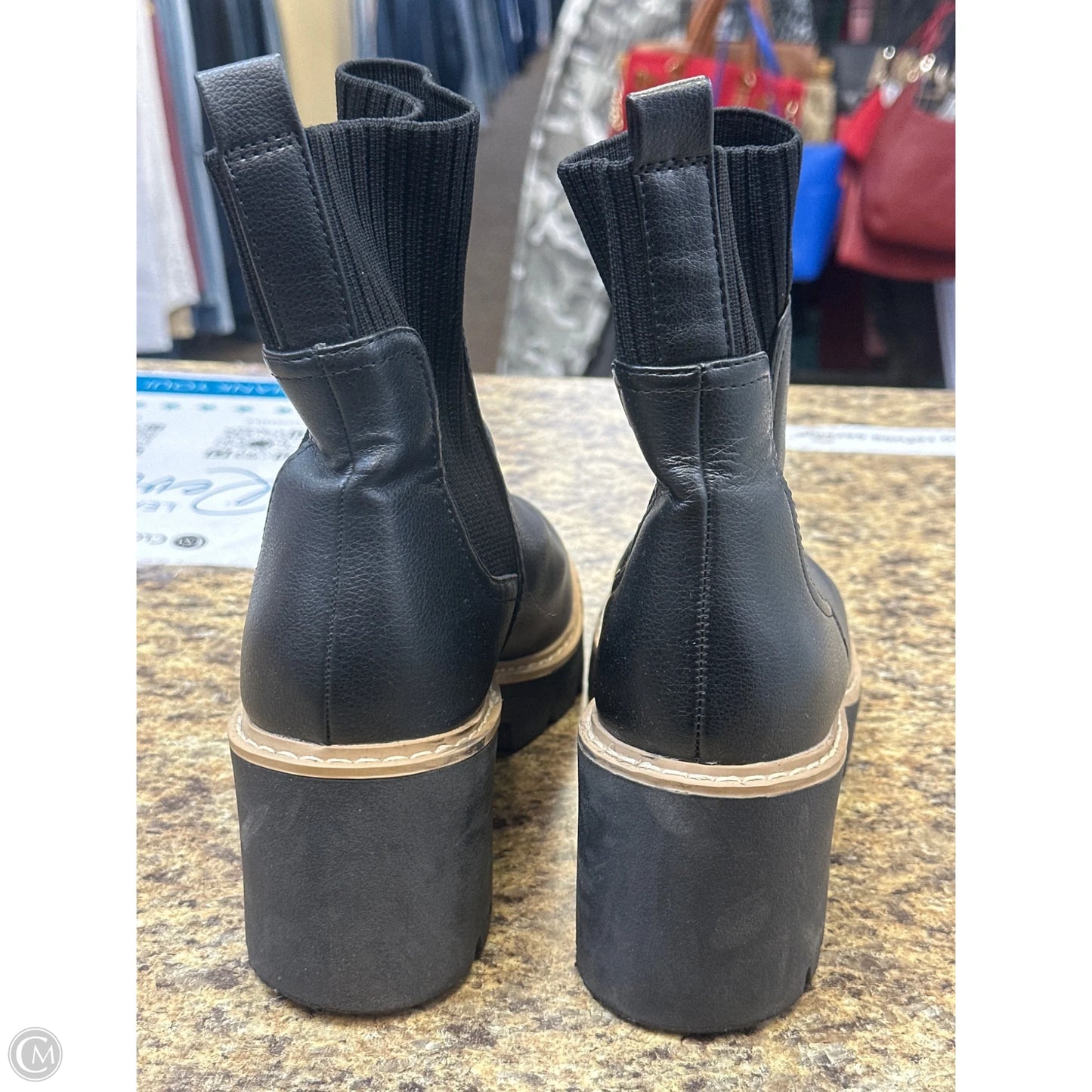 Boots Combat By Dolce Vita In Black & Tan, Size: 8.5