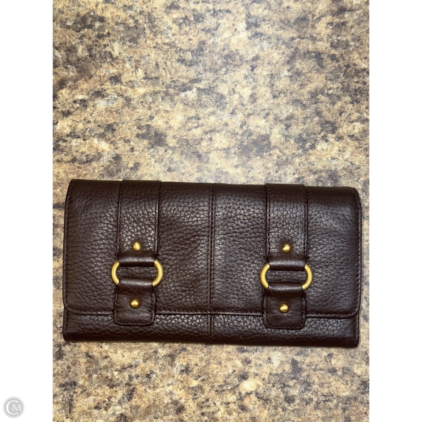 Wallet Leather By Wilsons Leather, Size: Medium