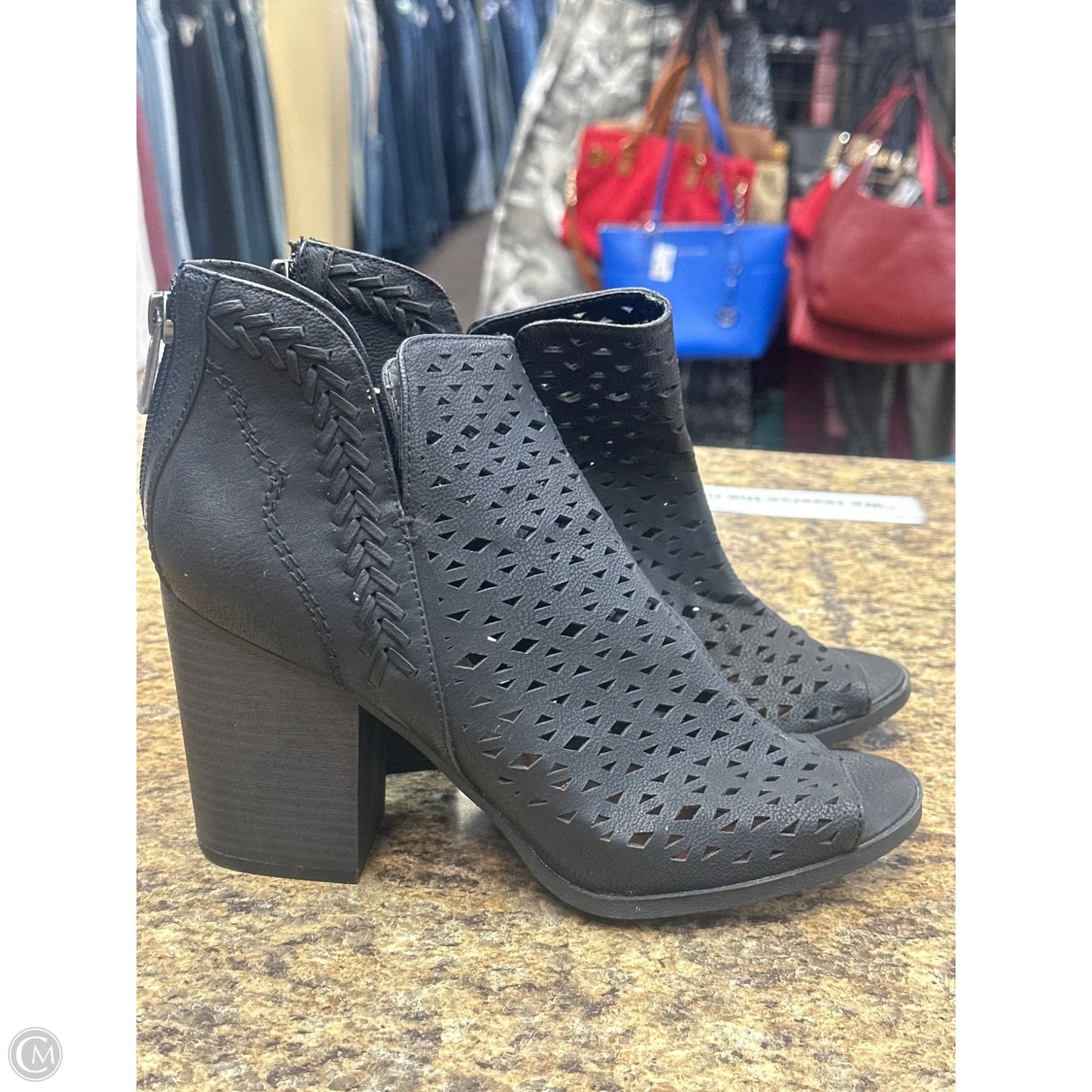 Boots Mid-calf Heels By Indigo Rd In Black, Size: 9