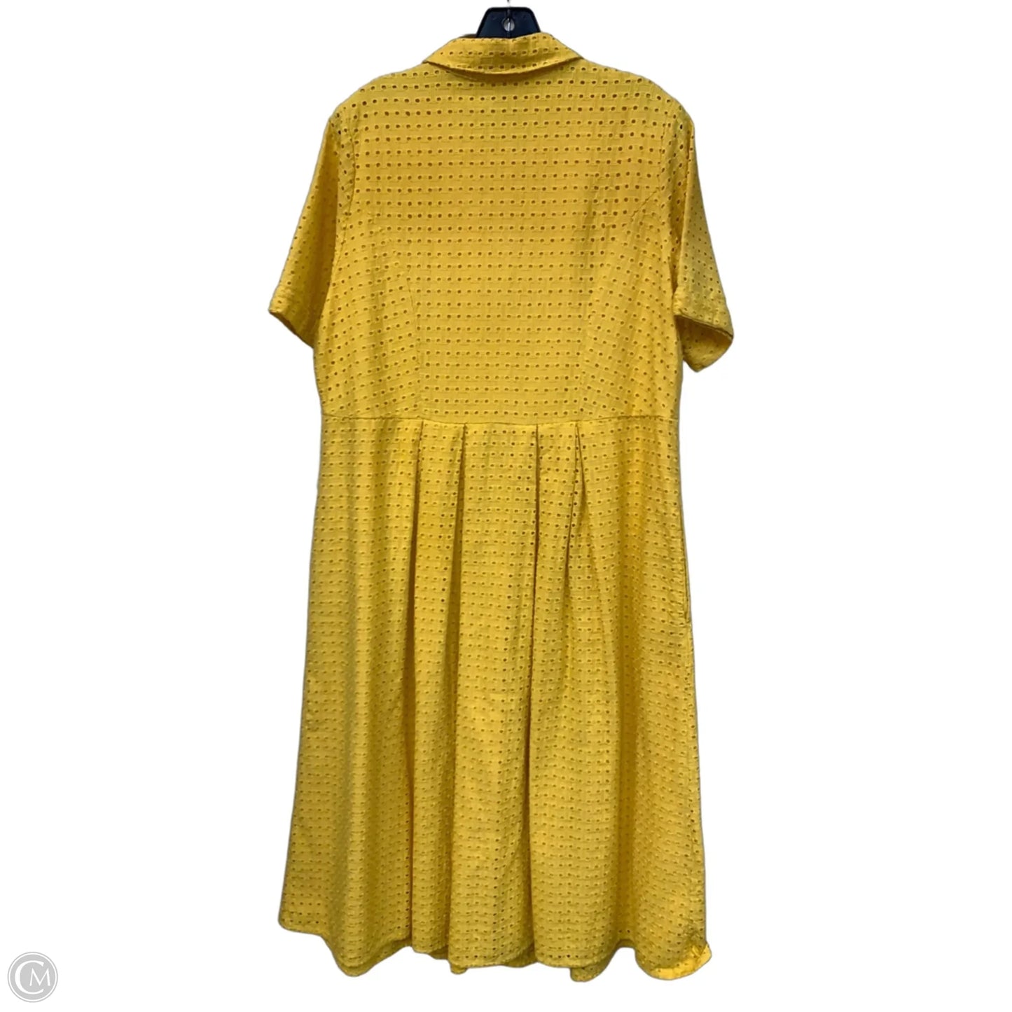 Dress Casual Maxi By Jessica London In Yellow, Size: 16