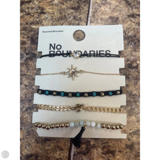 Bracelet Set By No Boundaries, Size: 05 Piece Set