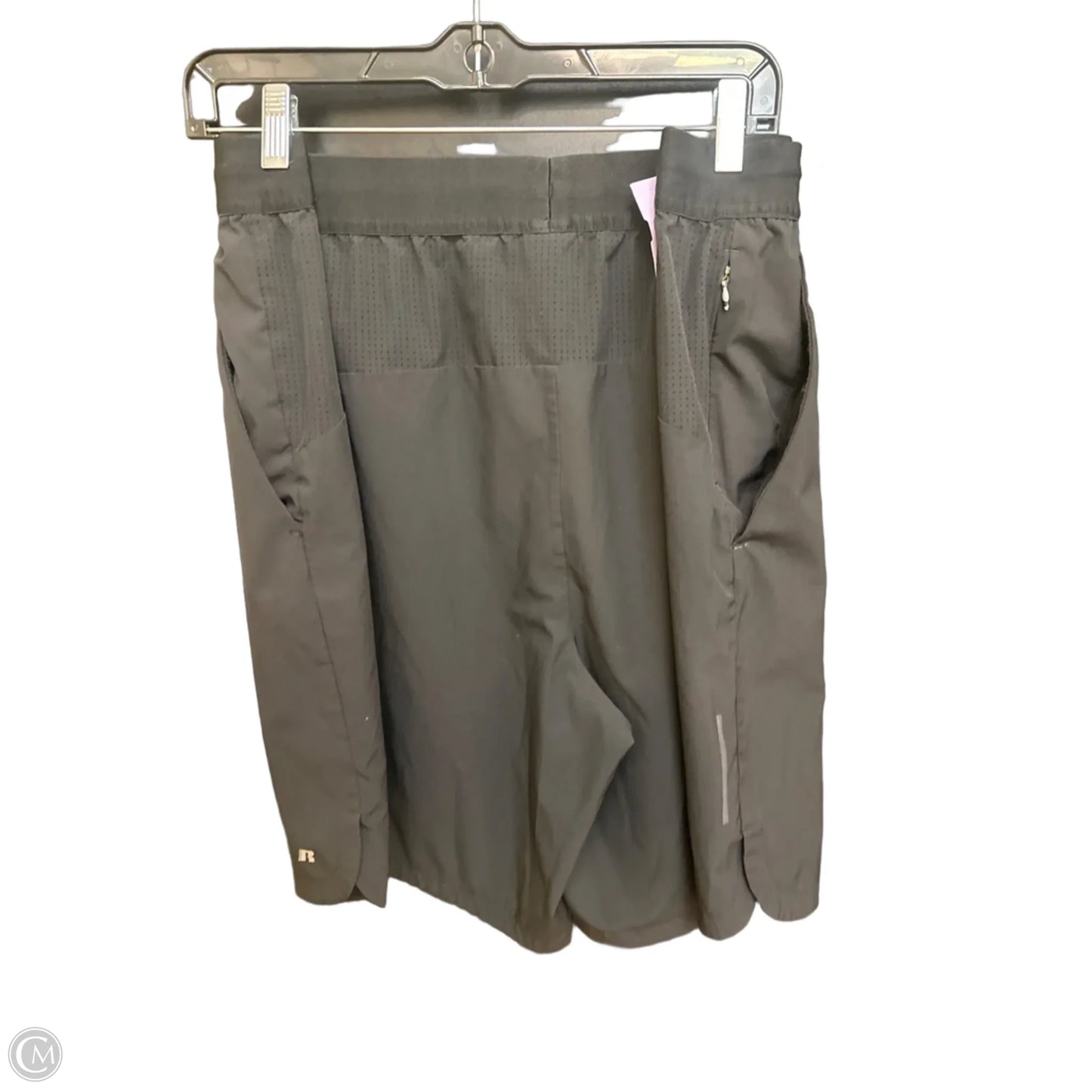 Shorts By Russel Athletic In Black, Size: Xl