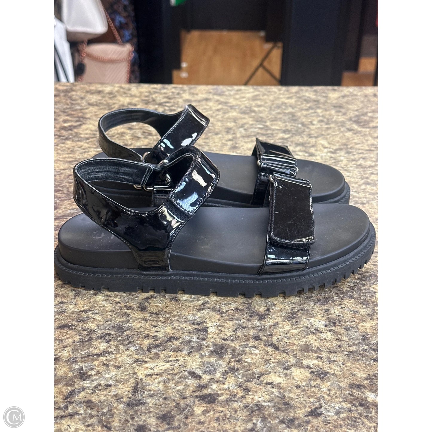 Shoes Flats By Unisa In Black, Size: 7.5