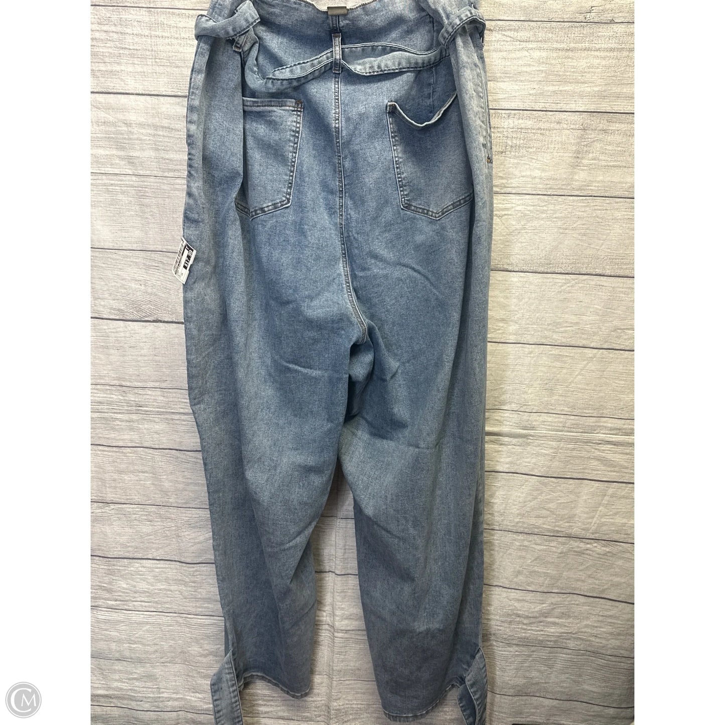 Jeans Straight By Fashion To Figure In Blue, Size: 28