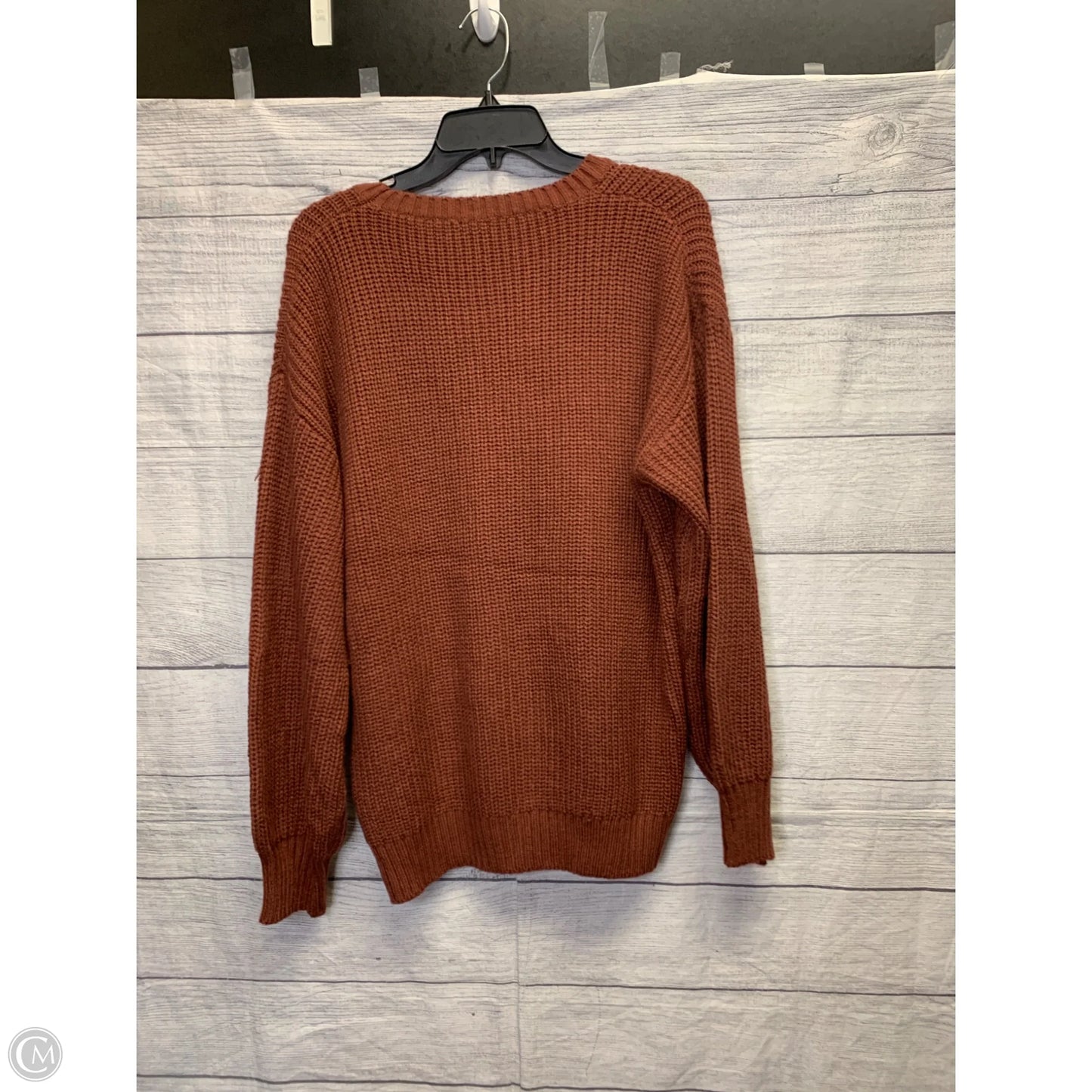 Sweater By Cmf In Brown, Size: M