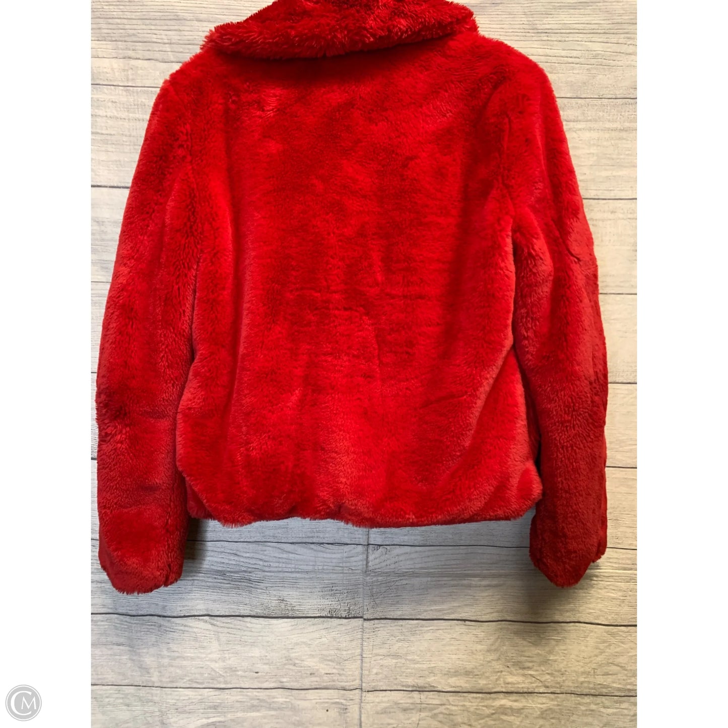 Coat Faux Fur & Sherpa By Rue 21 In Red, Size: S