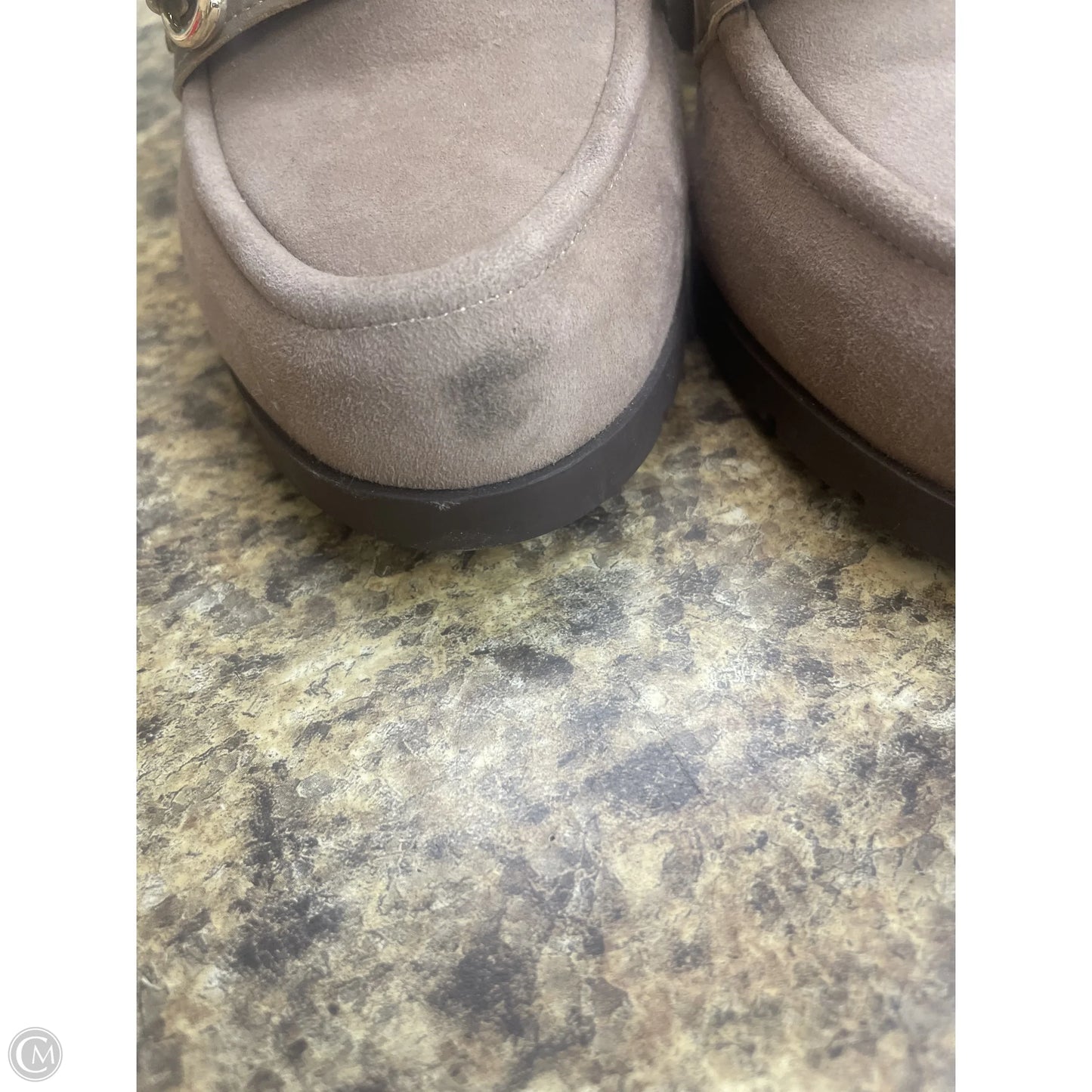 Shoes Heels Block By Giani Bernini In Taupe, Size: 9