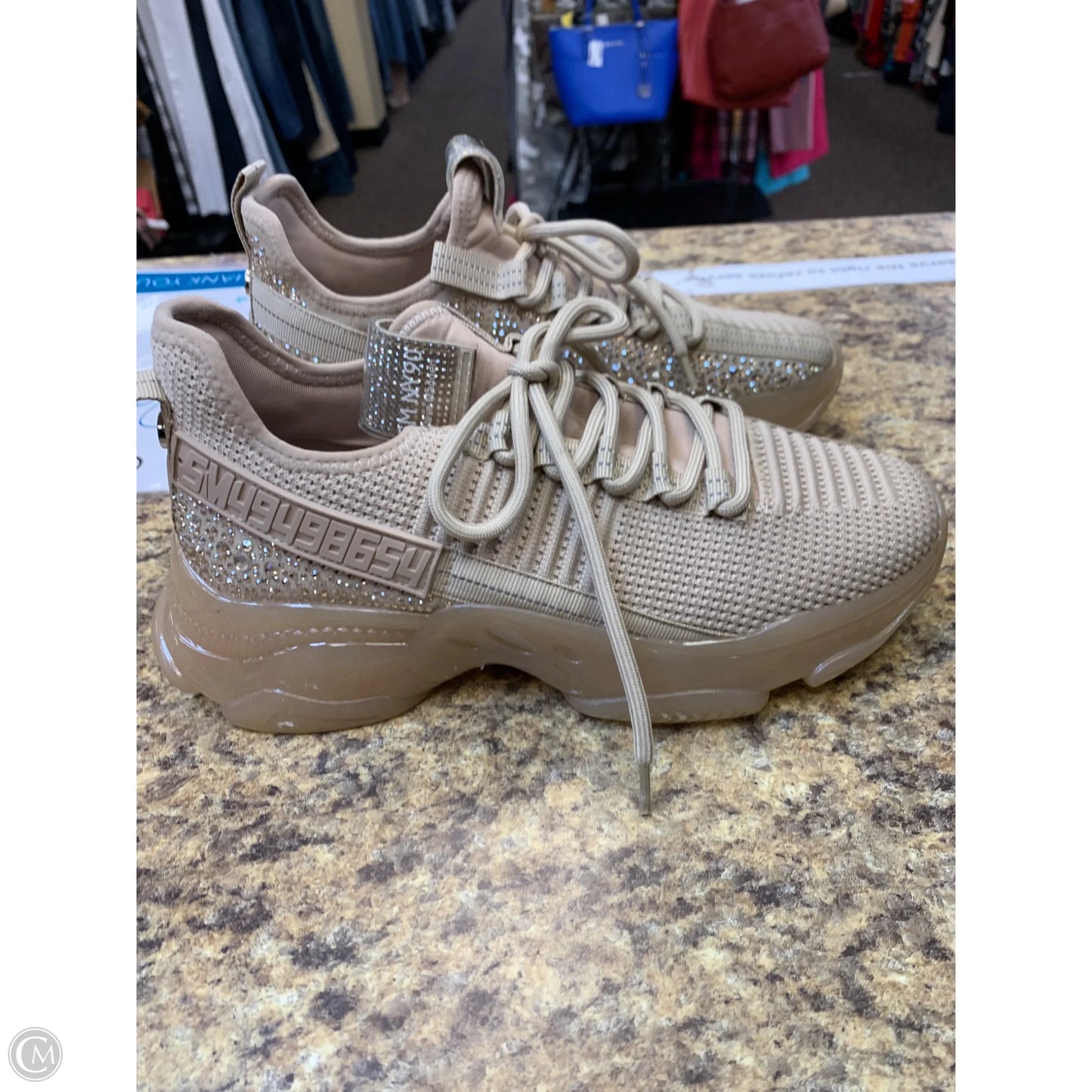 Shoes Sneakers By Steve Madden In Tan, Size: 9.5